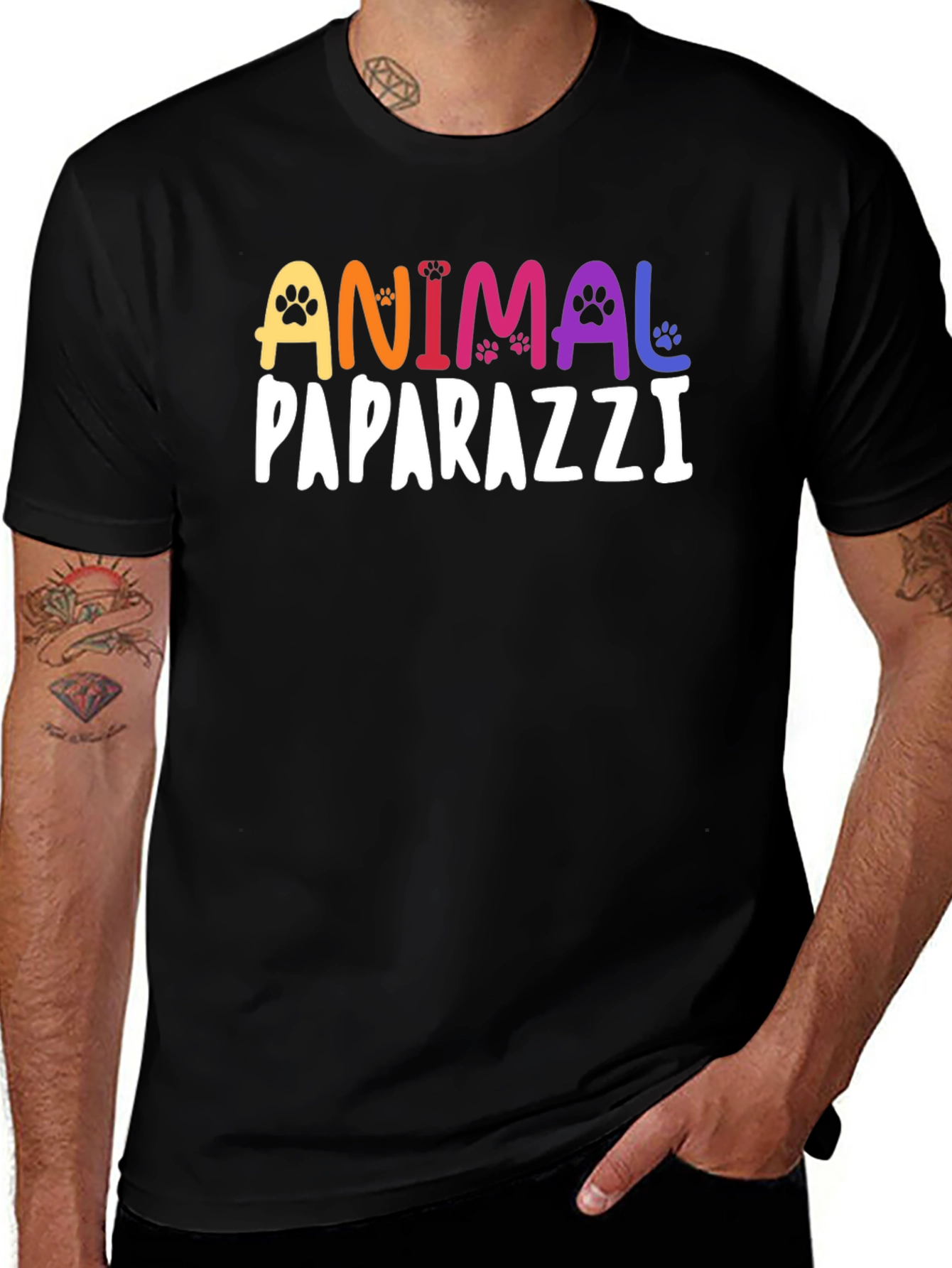 Variant 30 of Animal Paparazzi Graphic T-Shirt