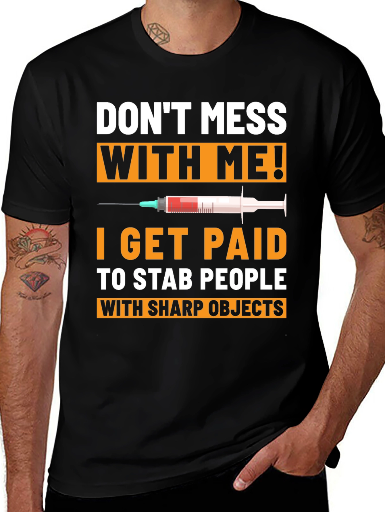 Variant 24 of Don't Mess With Me T-Shirt, Nurse Gift