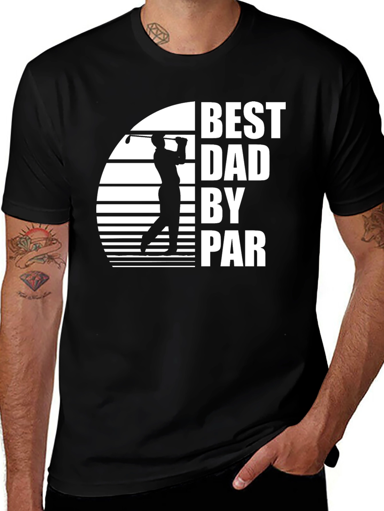 Variant 24 of Best Dad By Par Golf T-Shirt