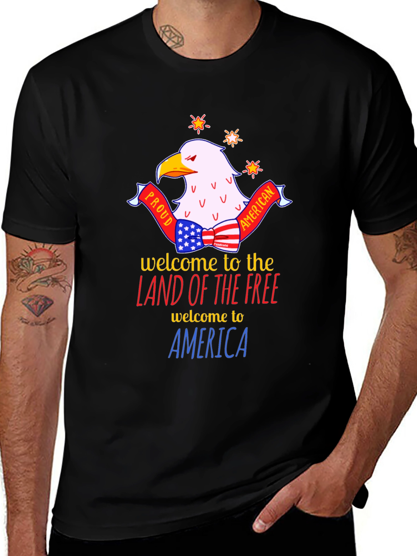 Variant 20 of Proud American Eagle T-Shirt