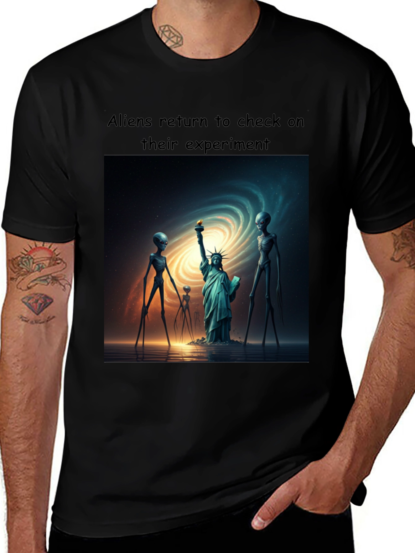 Variant 13 of Aliens Return Graphic Tee