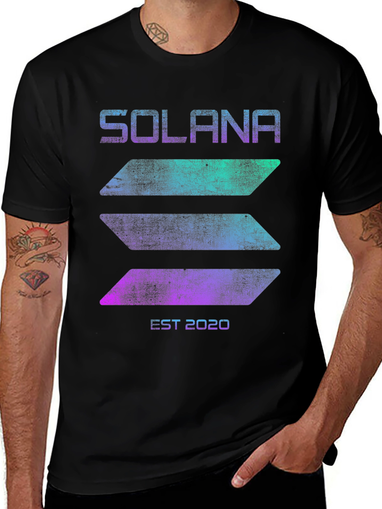 Solana EST 2020 Graphic T-Shirt