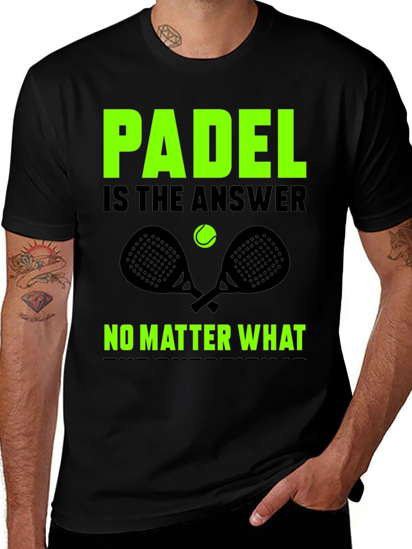 Padel is the Answer Graphic T-Shirt