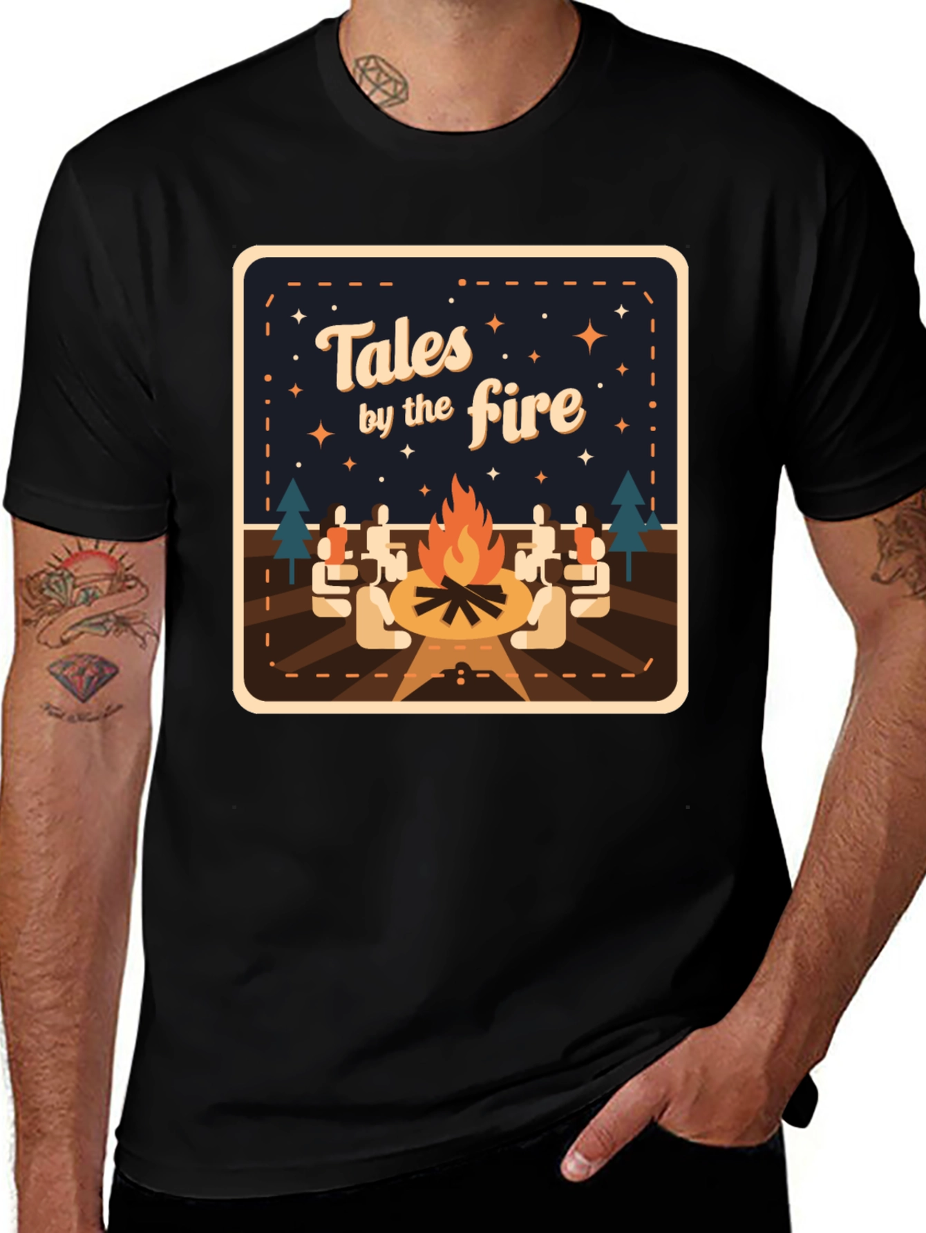 Variant 20 of Tales by the Fire Graphic Tee