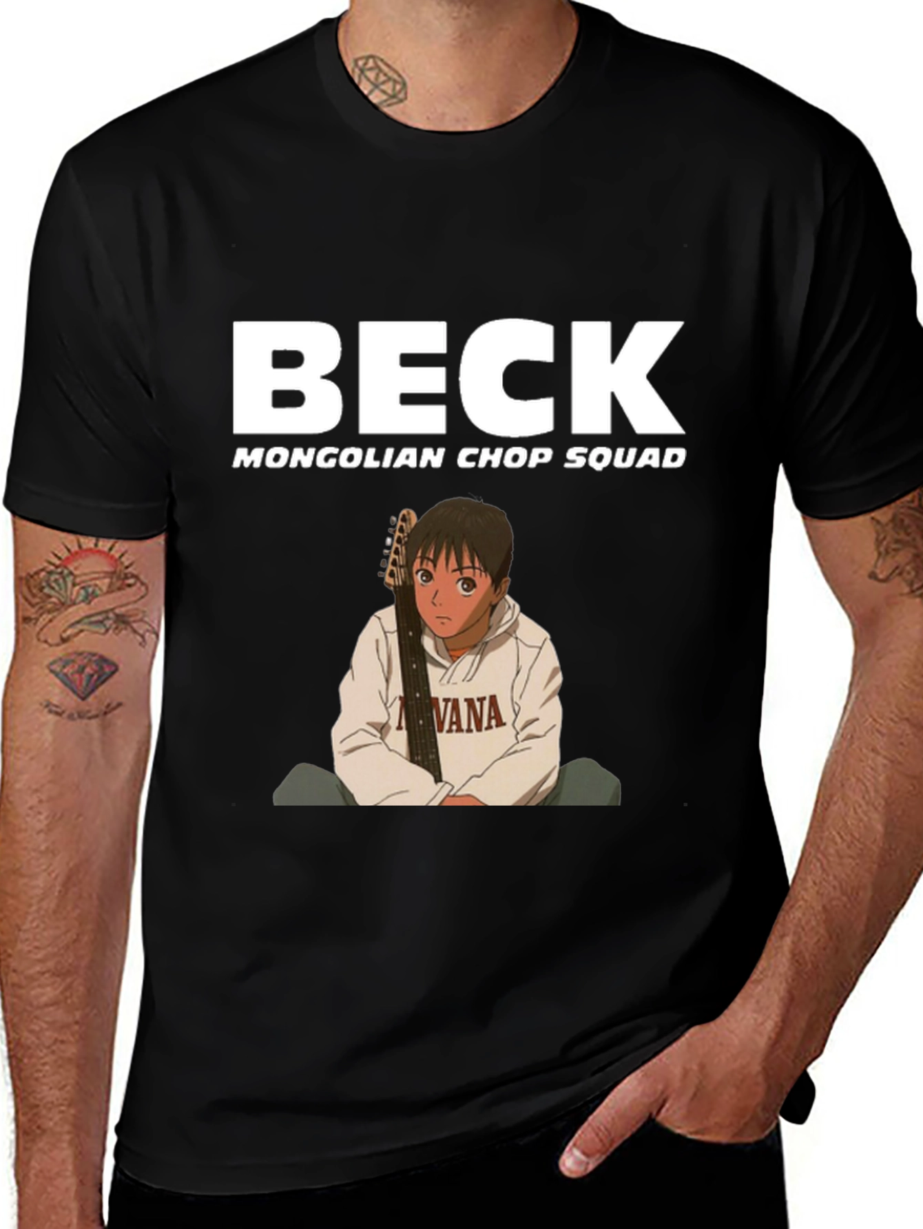 Beck Mongolian Chop Squad T-Shirt Anime Music Band Tee