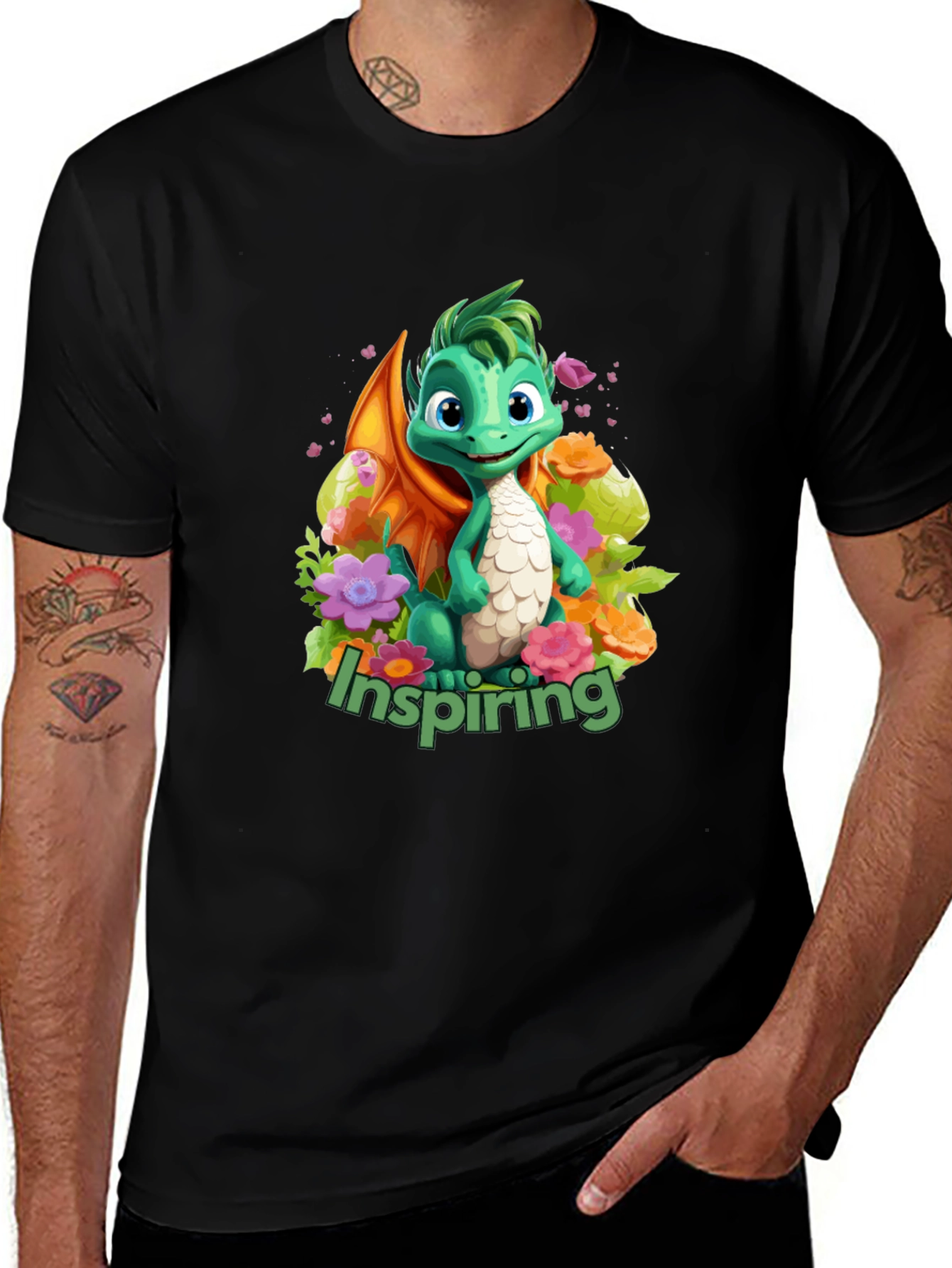 Variant 20 of Inspiring Dragon Graphic T-Shirt