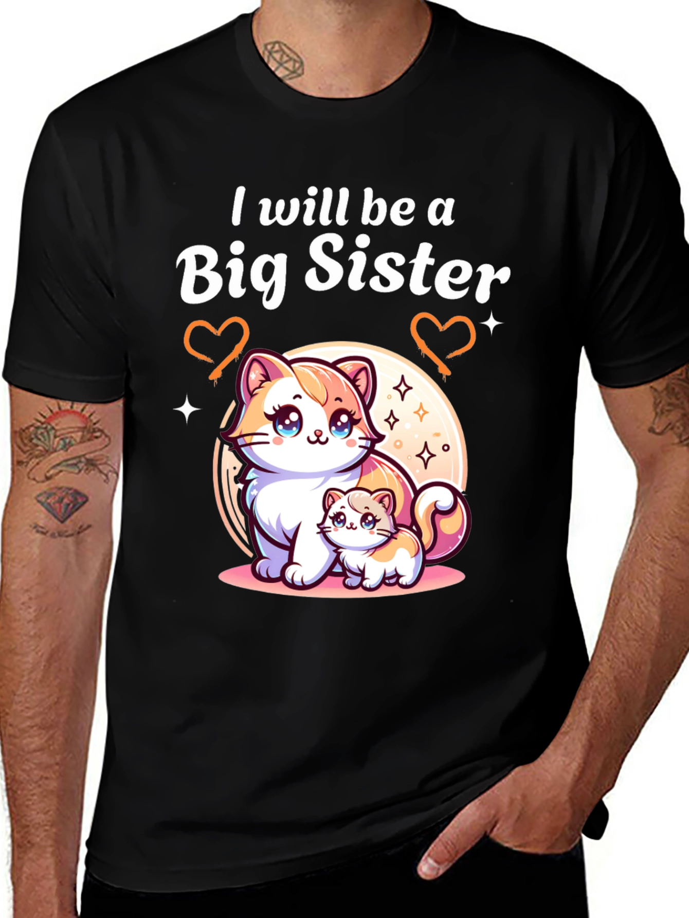 Variant 26 of I Will Be A Big Sister T-Shirt