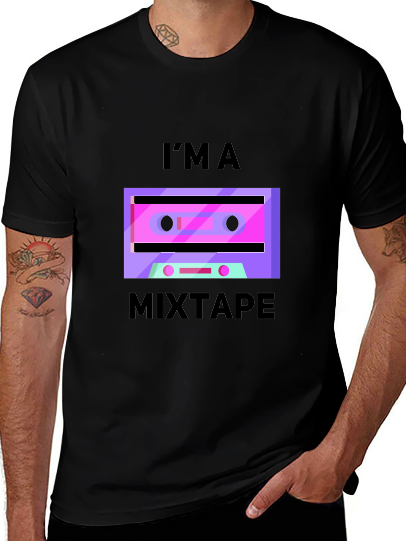 Variant 17 of I'm a Mixtape Graphic T-Shirt