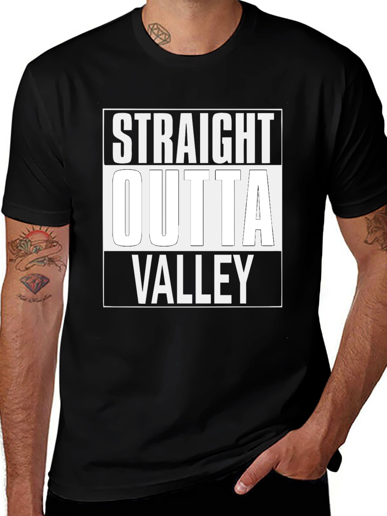 Variant 27 of Straight Outta Valley Graphic T-Shirt