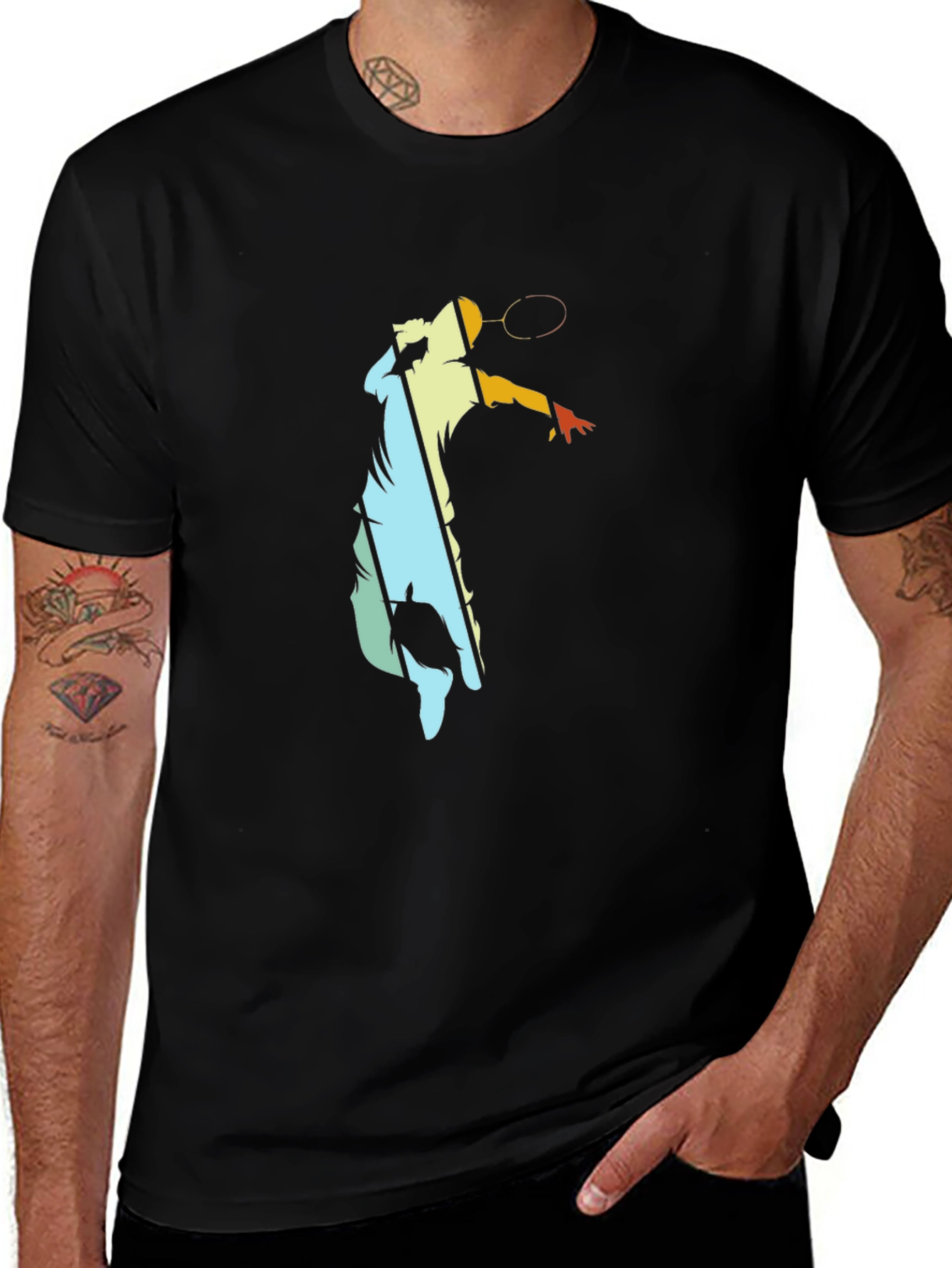 Variant 15 of Retro Tennis Graphic Tee