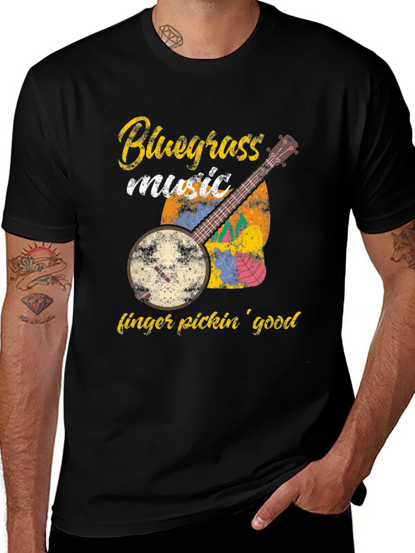 Bluegrass Music Finger Pickin' Good T-Shirt