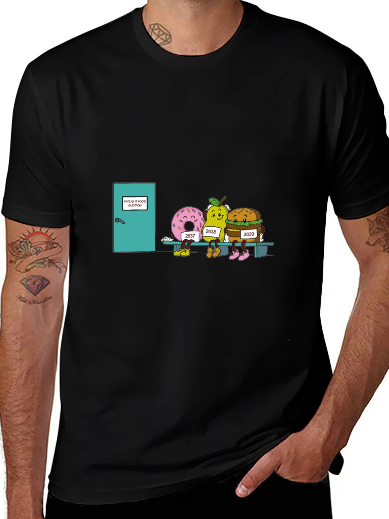 Variant 12 of In-Flight Food Audition T-Shirt