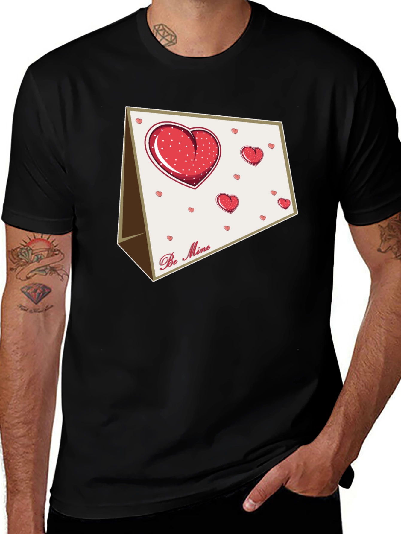 Variant 30 of Valentine's Day Be Mine Heart T-Shirt