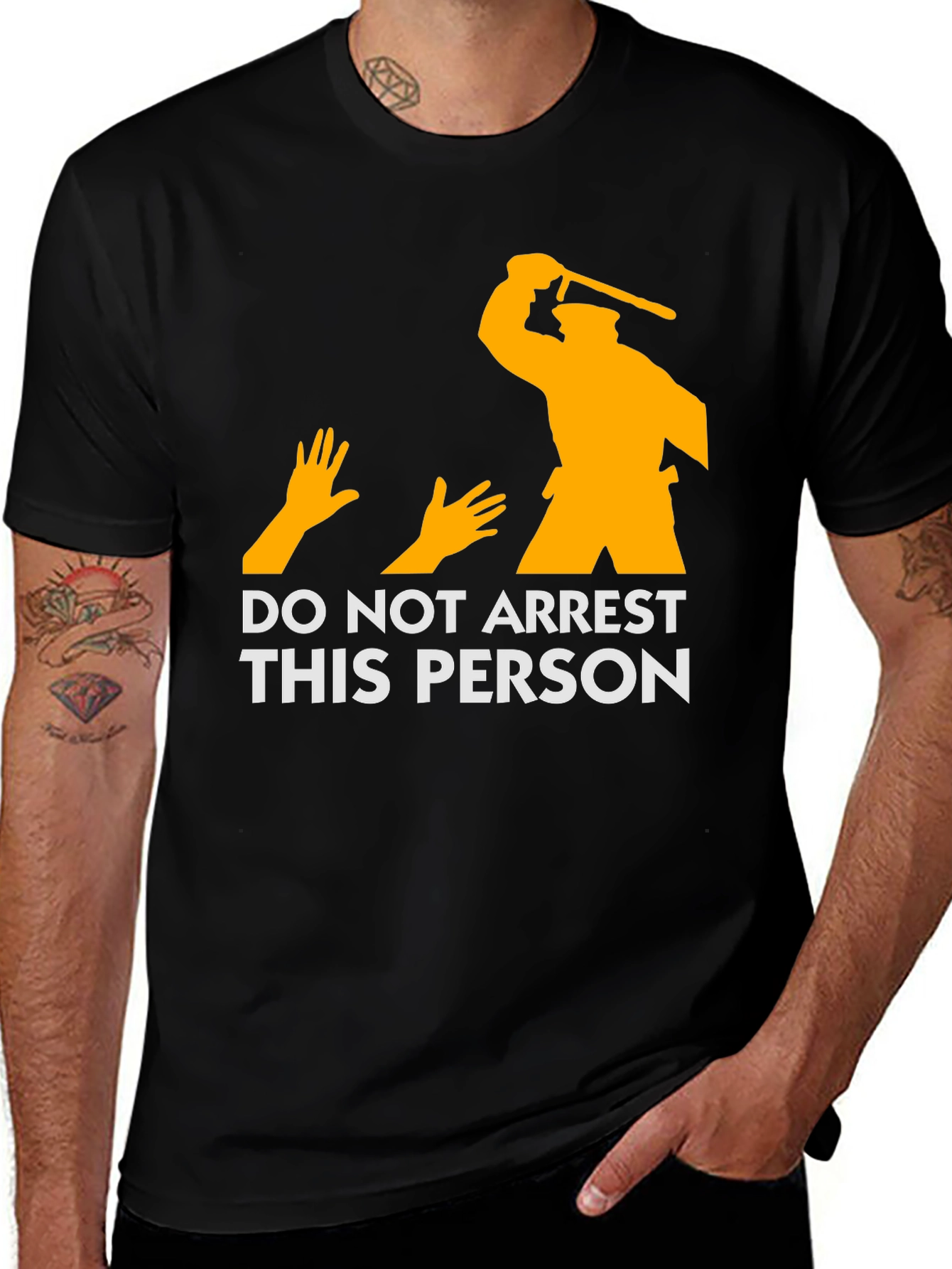 Variant 23 of DO NOT ARREST THIS PERSON Graphic T-Shirt