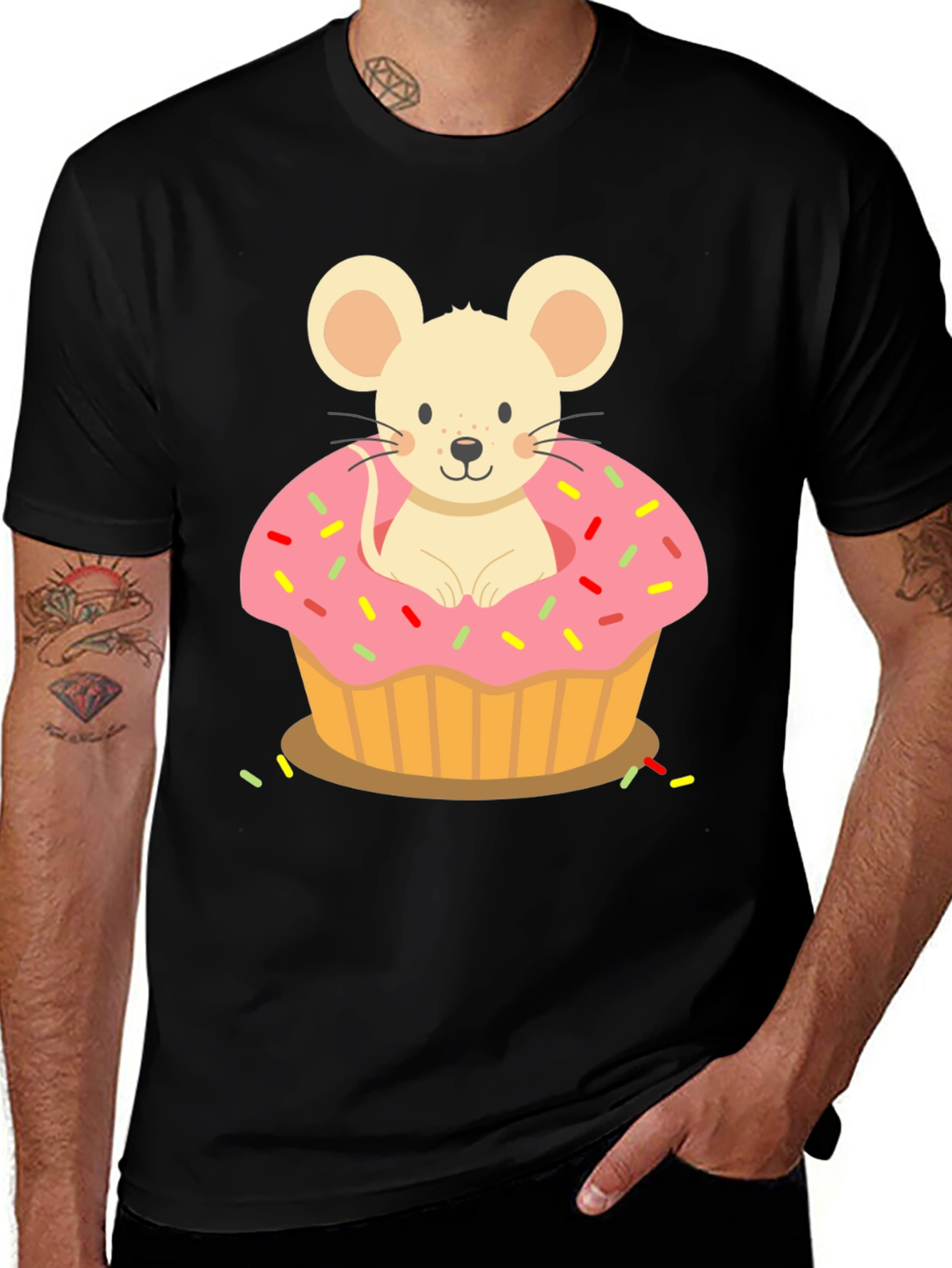 Variant 18 of Mouse Cupcake T-Shirt