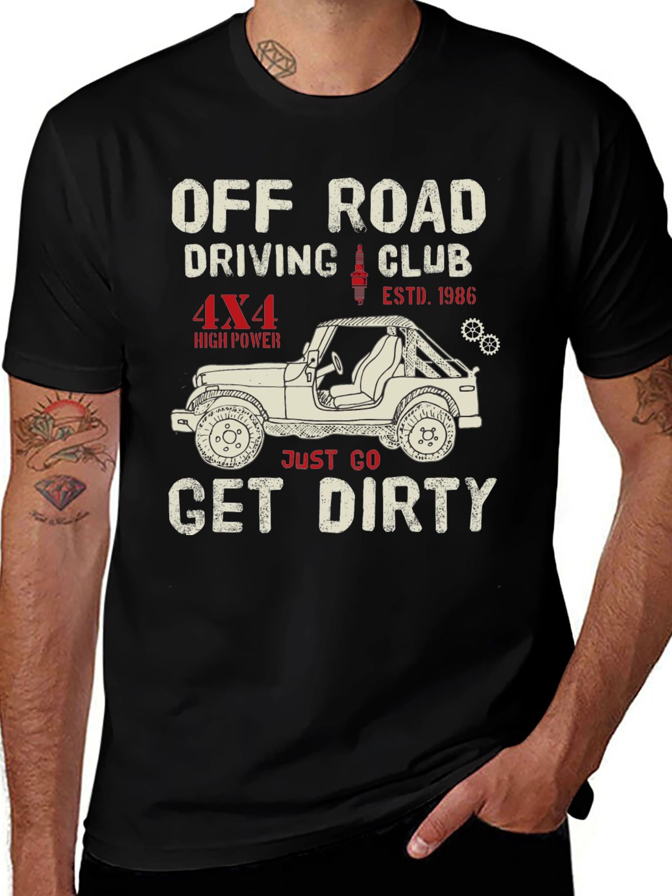 Off Road Driving Club 4x4 T-Shirt