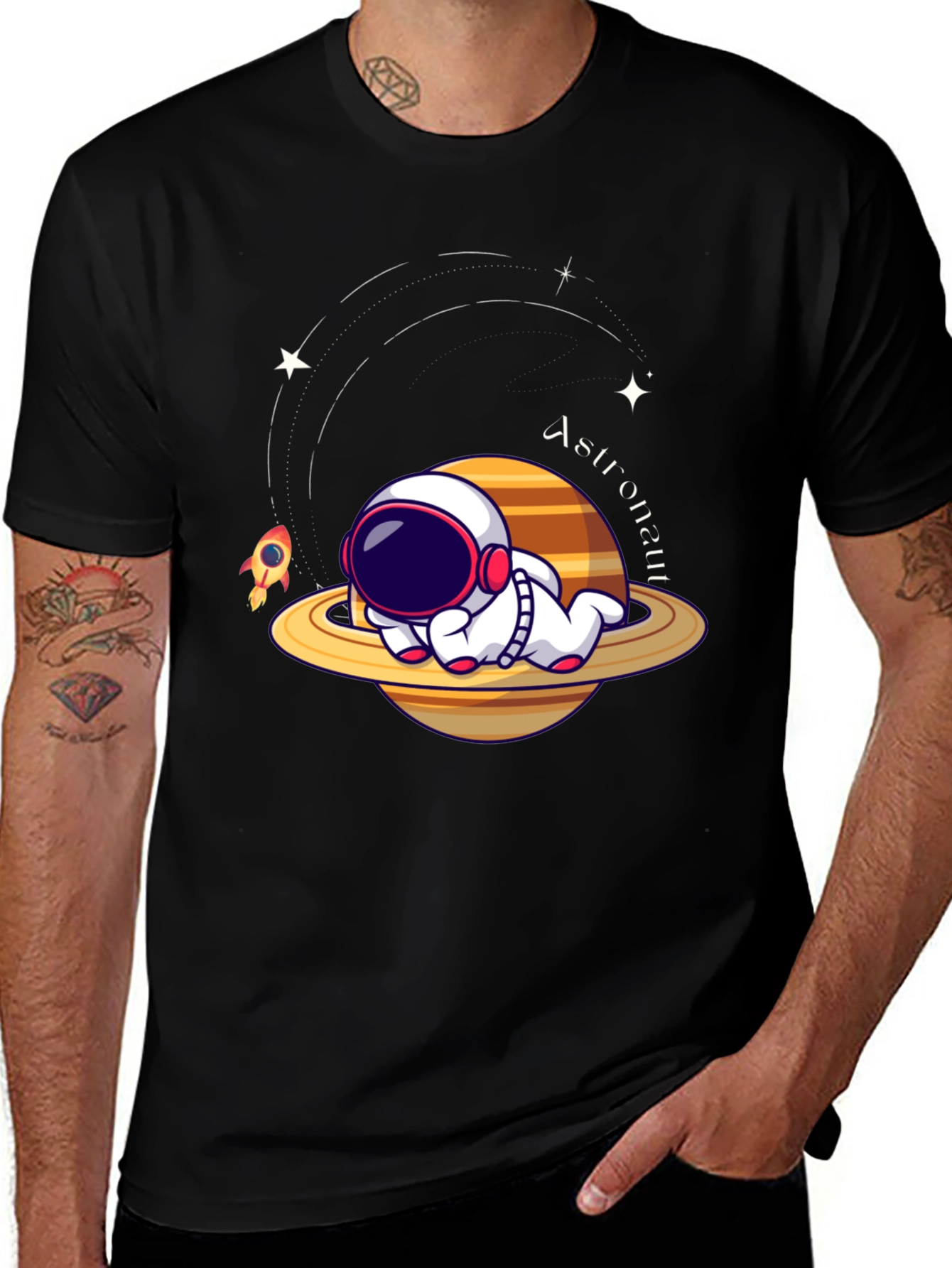 Variant 14 of Cute Astronaut T-Shirt: Space Dreams Edition