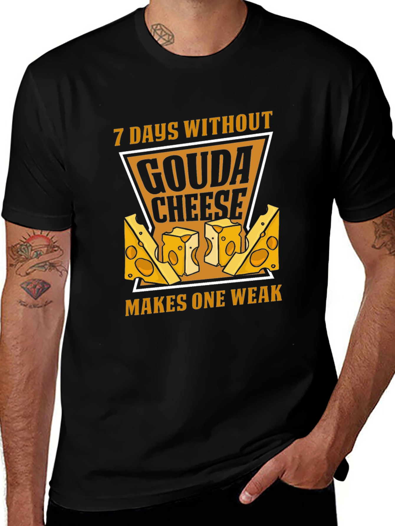 Gouda Cheese T-Shirt - Funny Foodie Tee