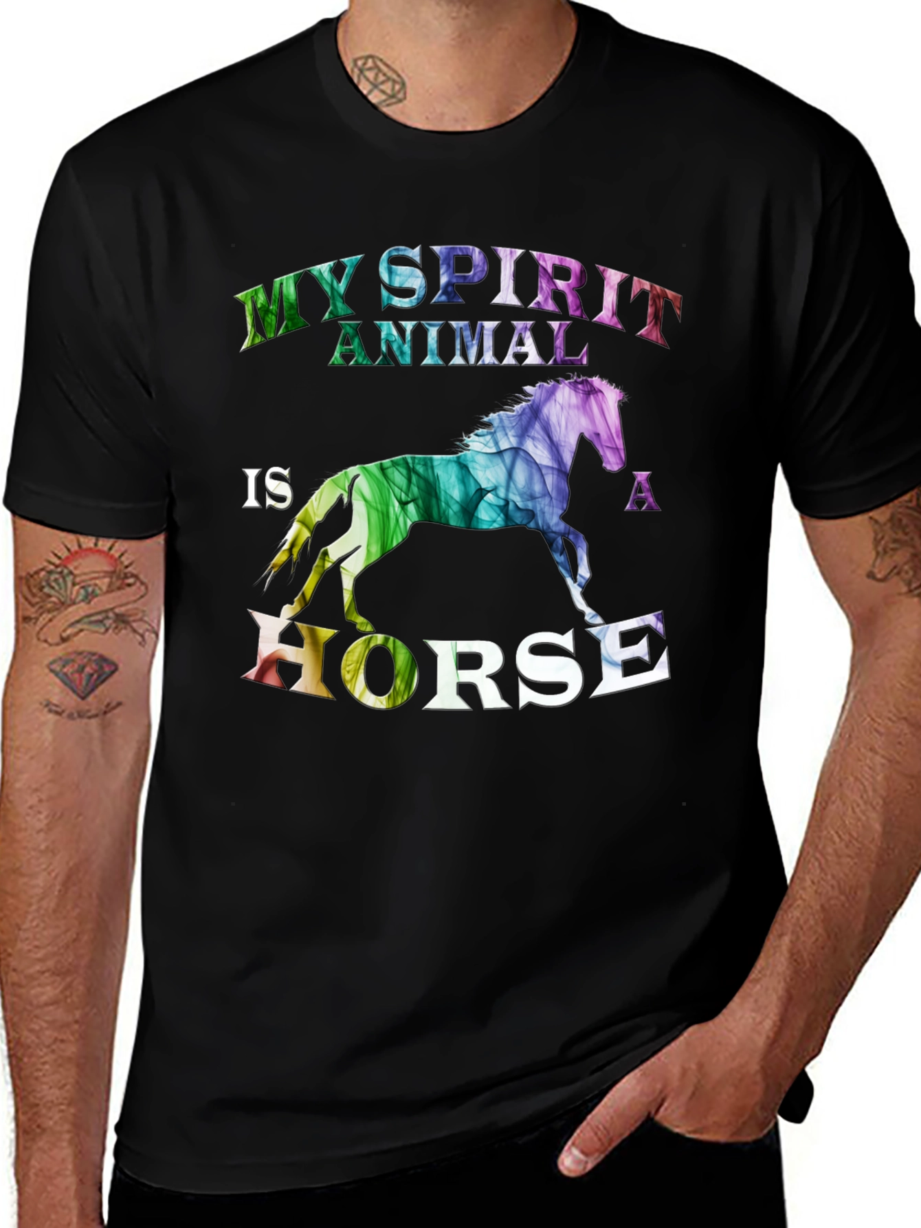 Variant 5 of My Spirit Animal Horse Graphic T-Shirt