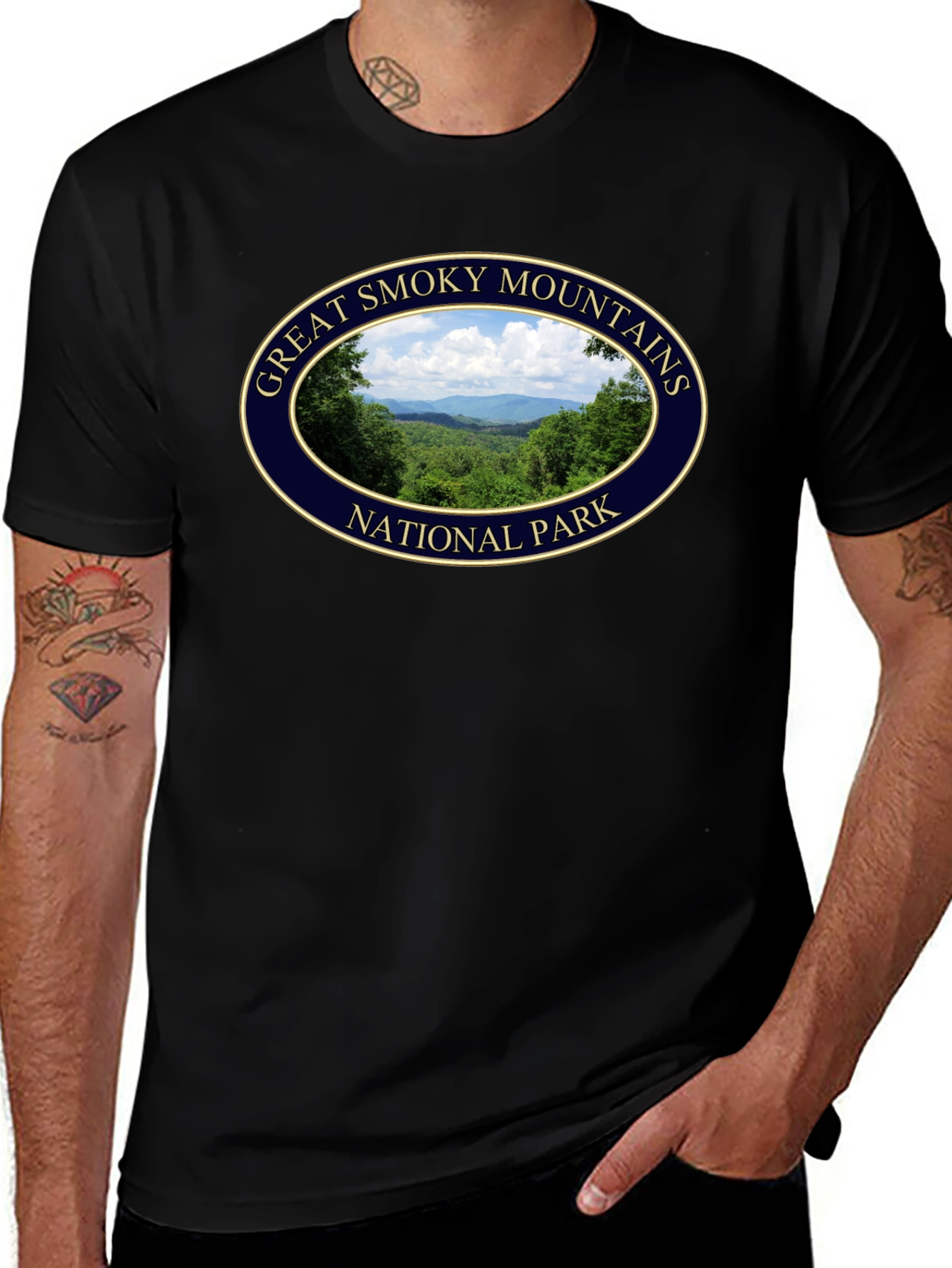Variant 28 of Great Smoky Mountains T-Shirt