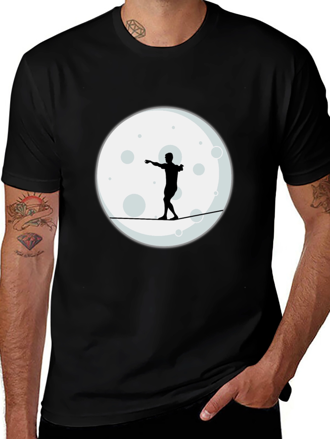 Variant 17 of Moonwalker T-Shirt - Balancing Act