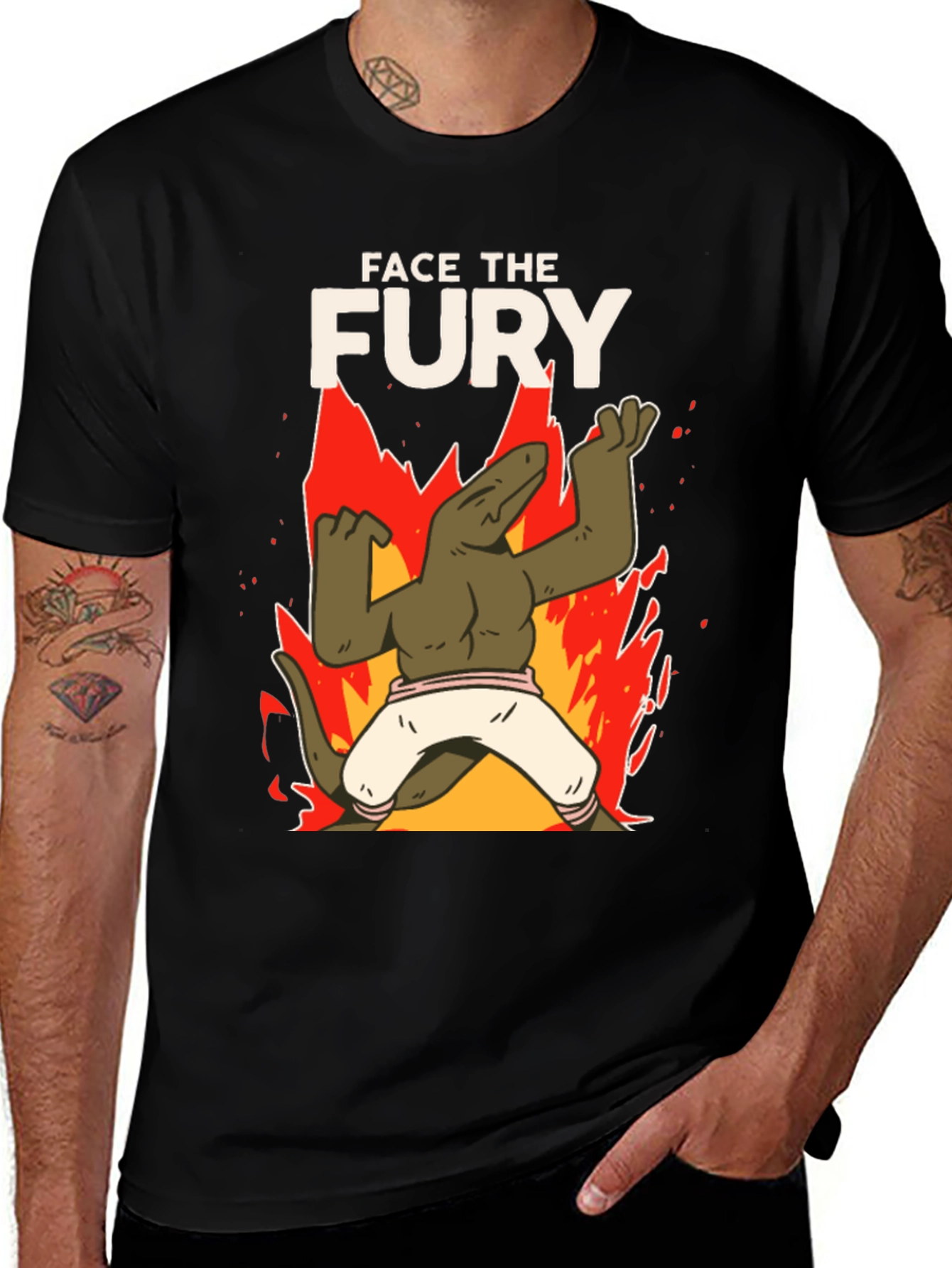 Variant 6 of Face the Fury T-Shirt