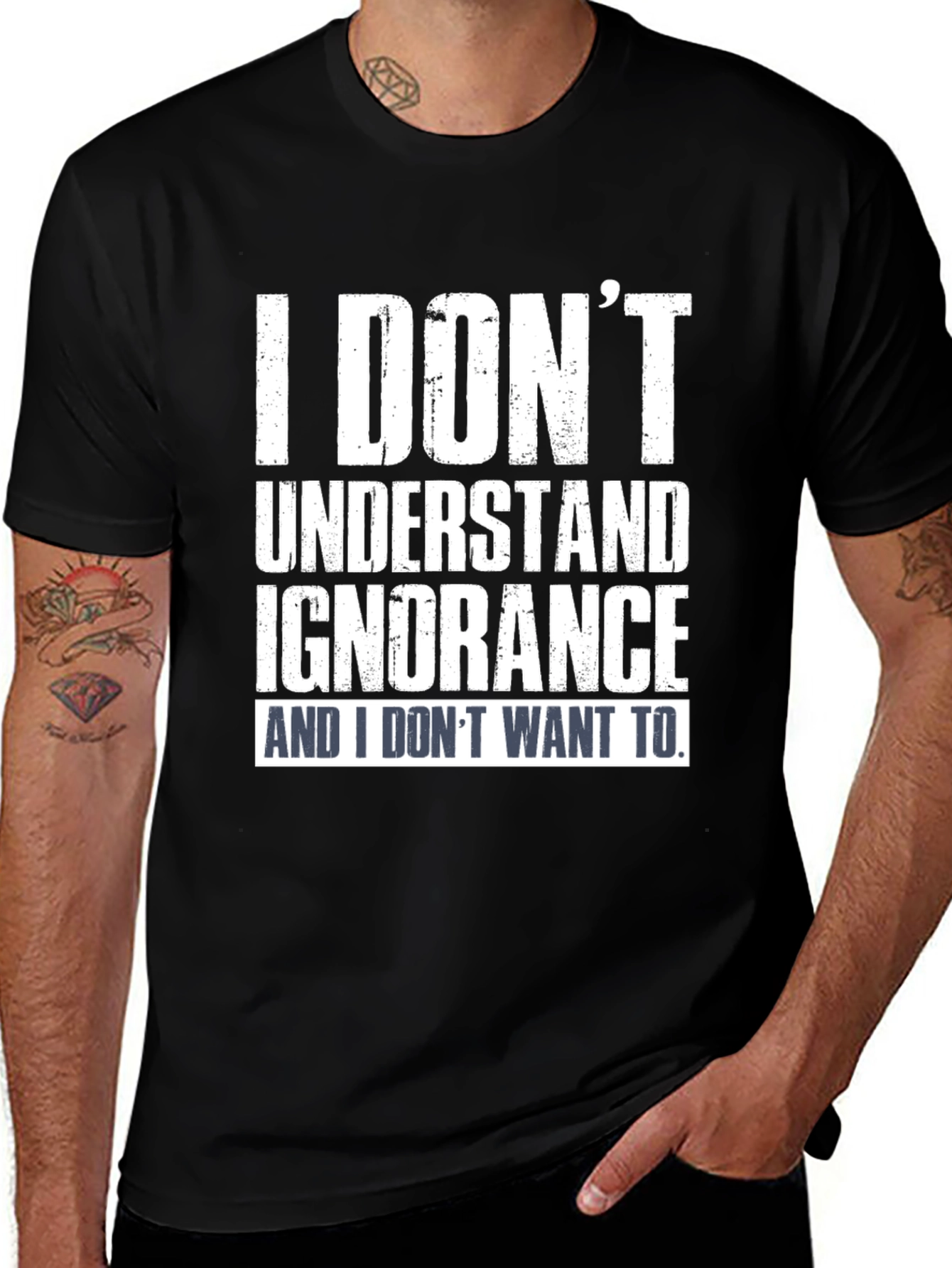 I Don't Understand Ignorance T-Shirt