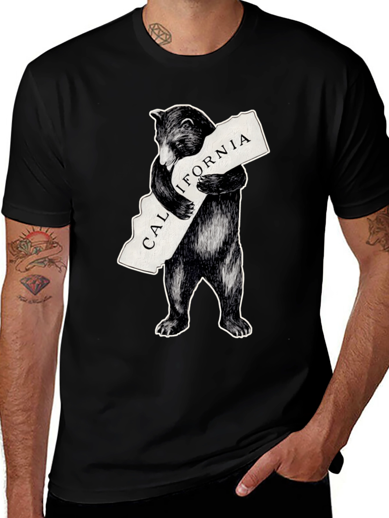California Bear Hug T-Shirt - State Pride