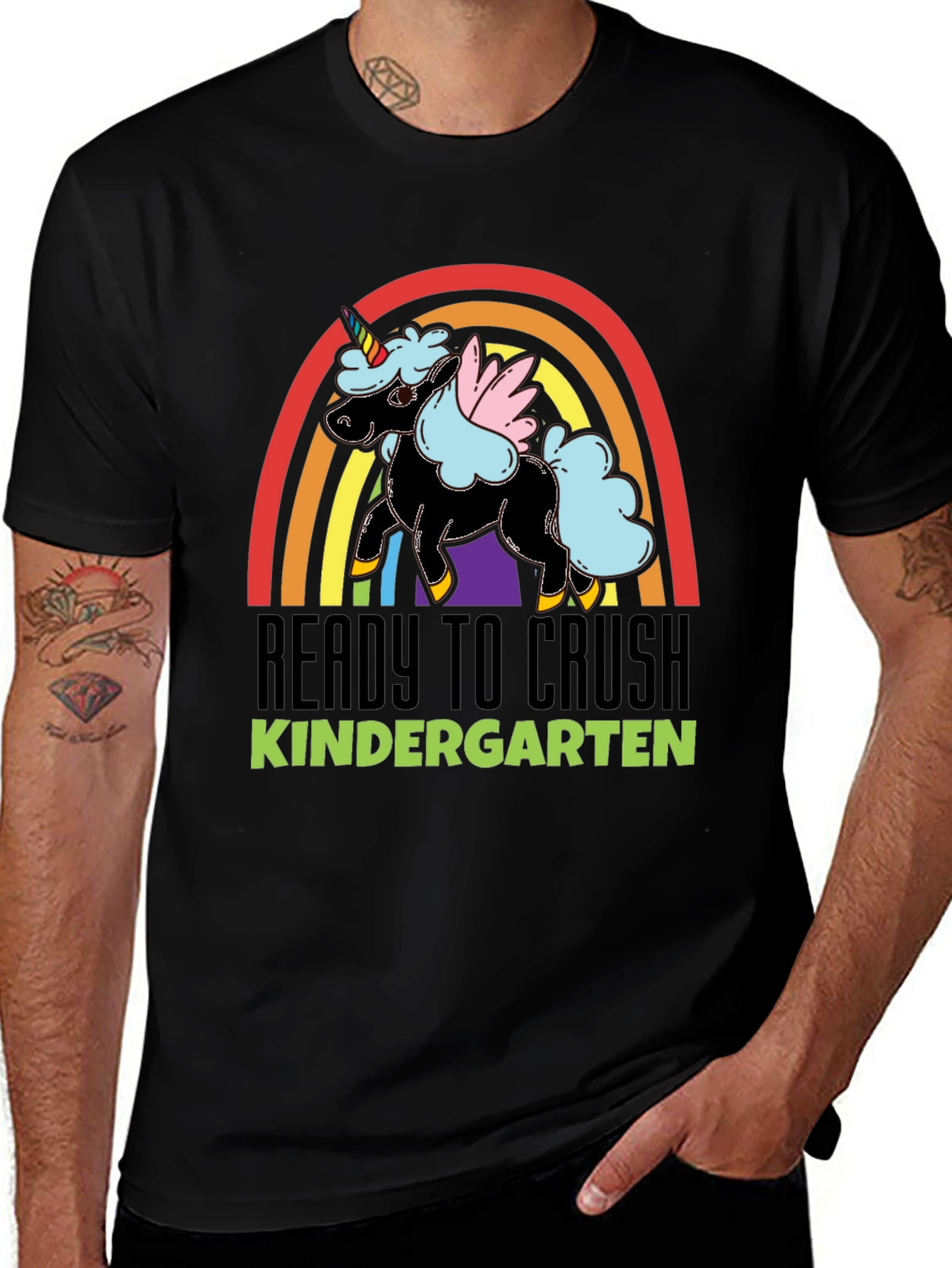 Variant 19 of Ready to Crush Kindergarten Unicorn T-Shirt
