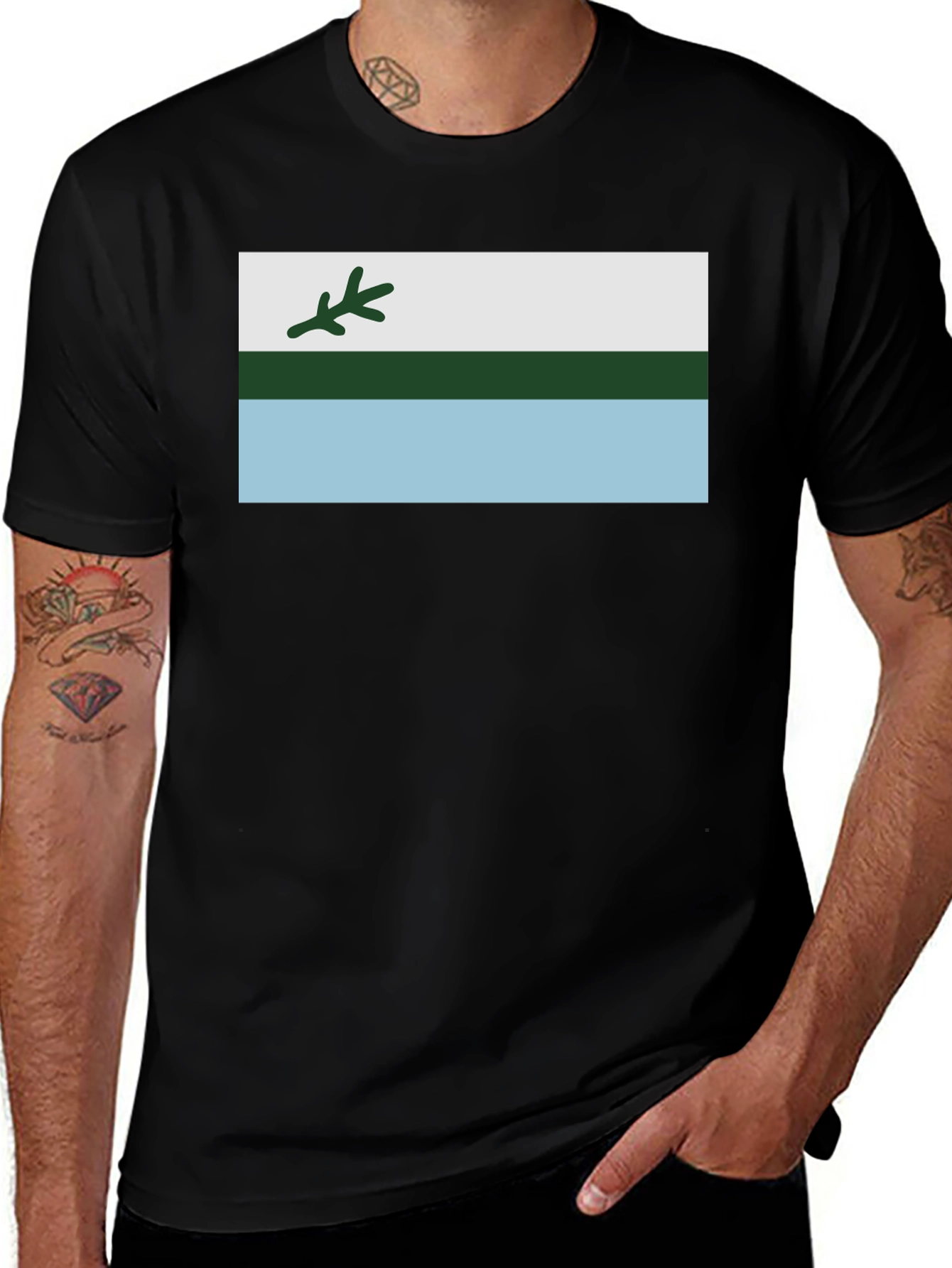 Lake Elmo Minnesota Flag T-Shirt