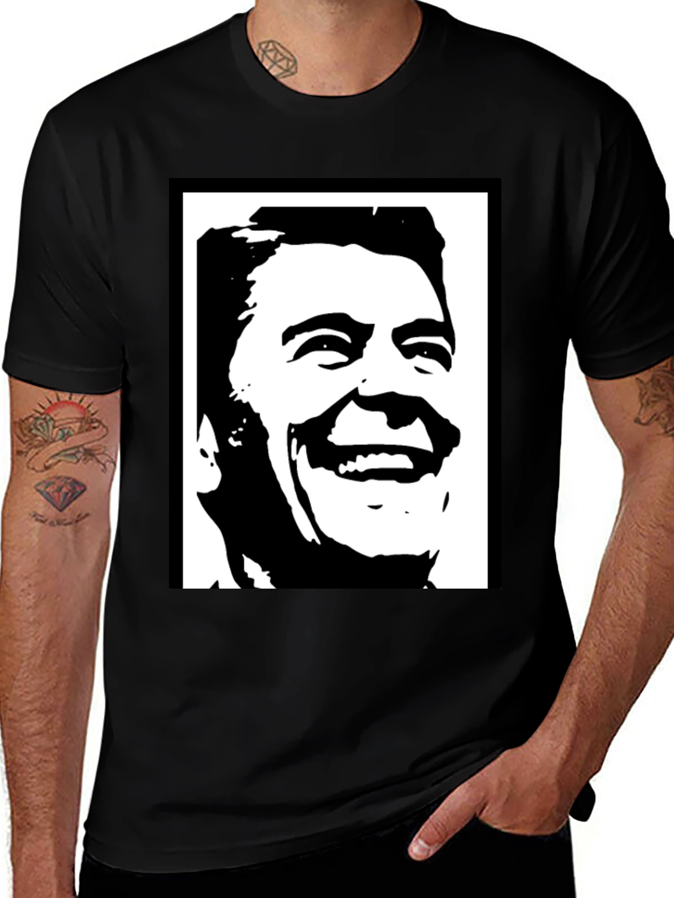 Reagan Graphic Tee - Classic Style