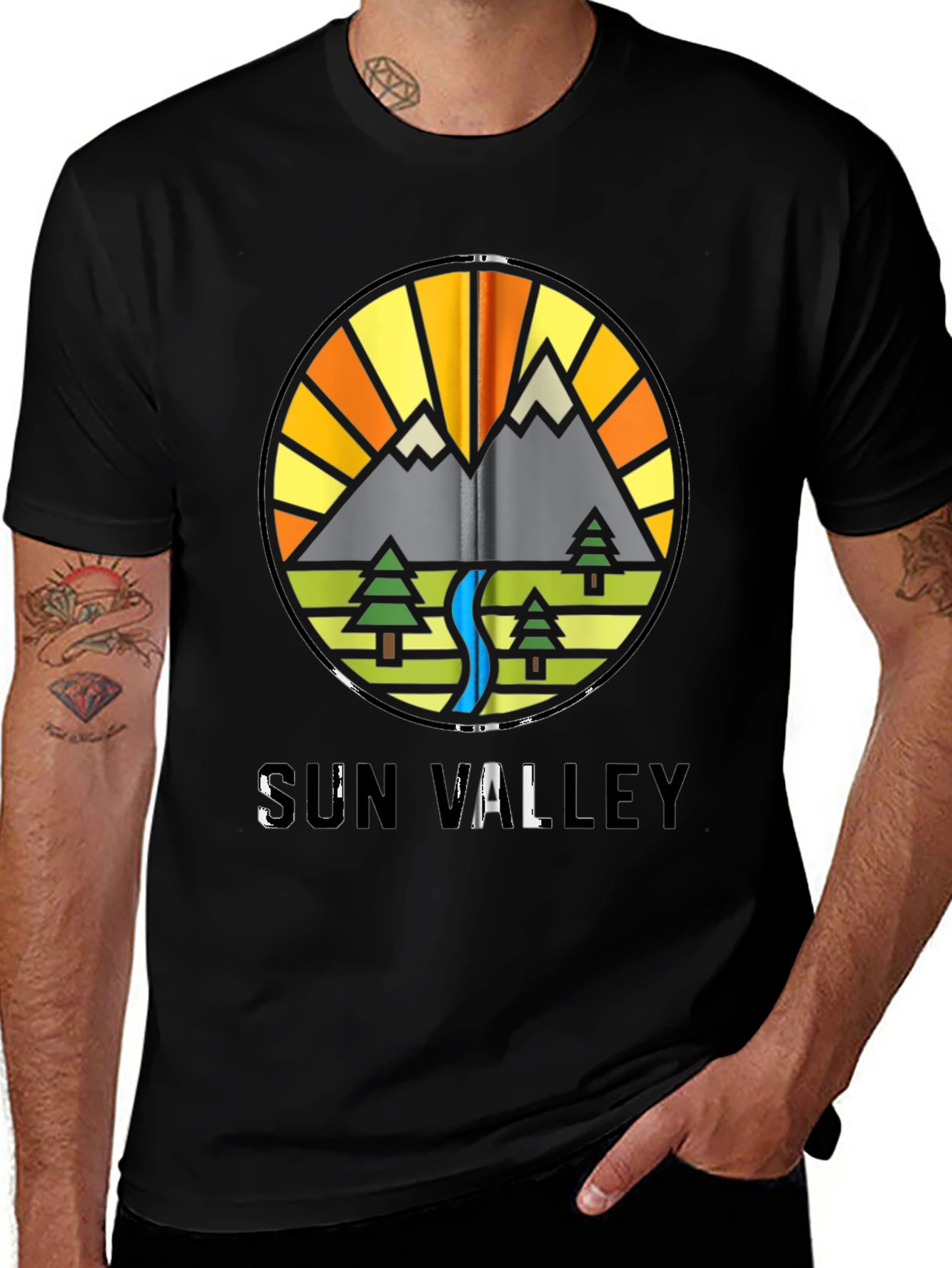 Variant 25 of Sun Valley Graphic T-Shirt
