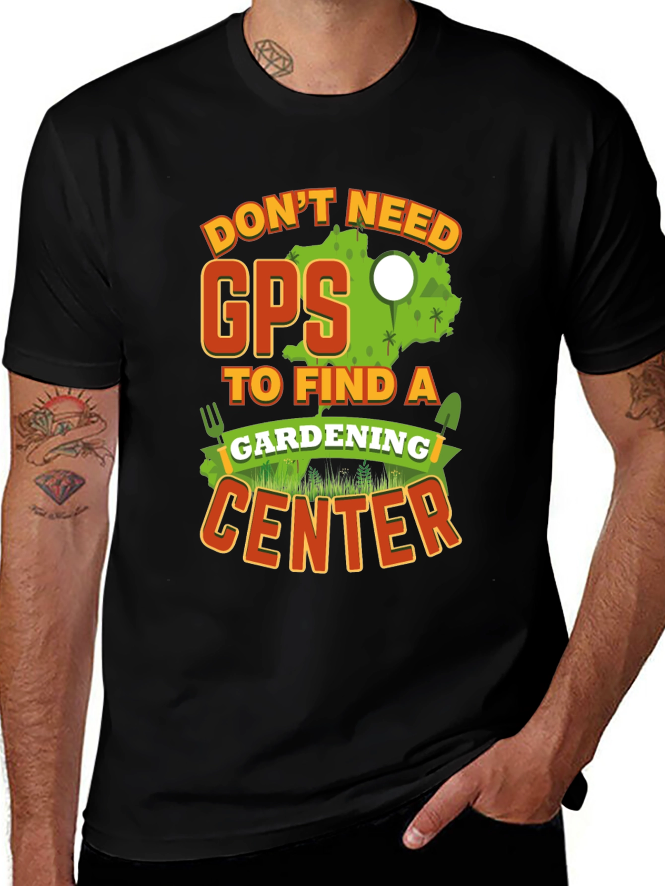Variant 24 of Gardening Center GPS T-Shirt
