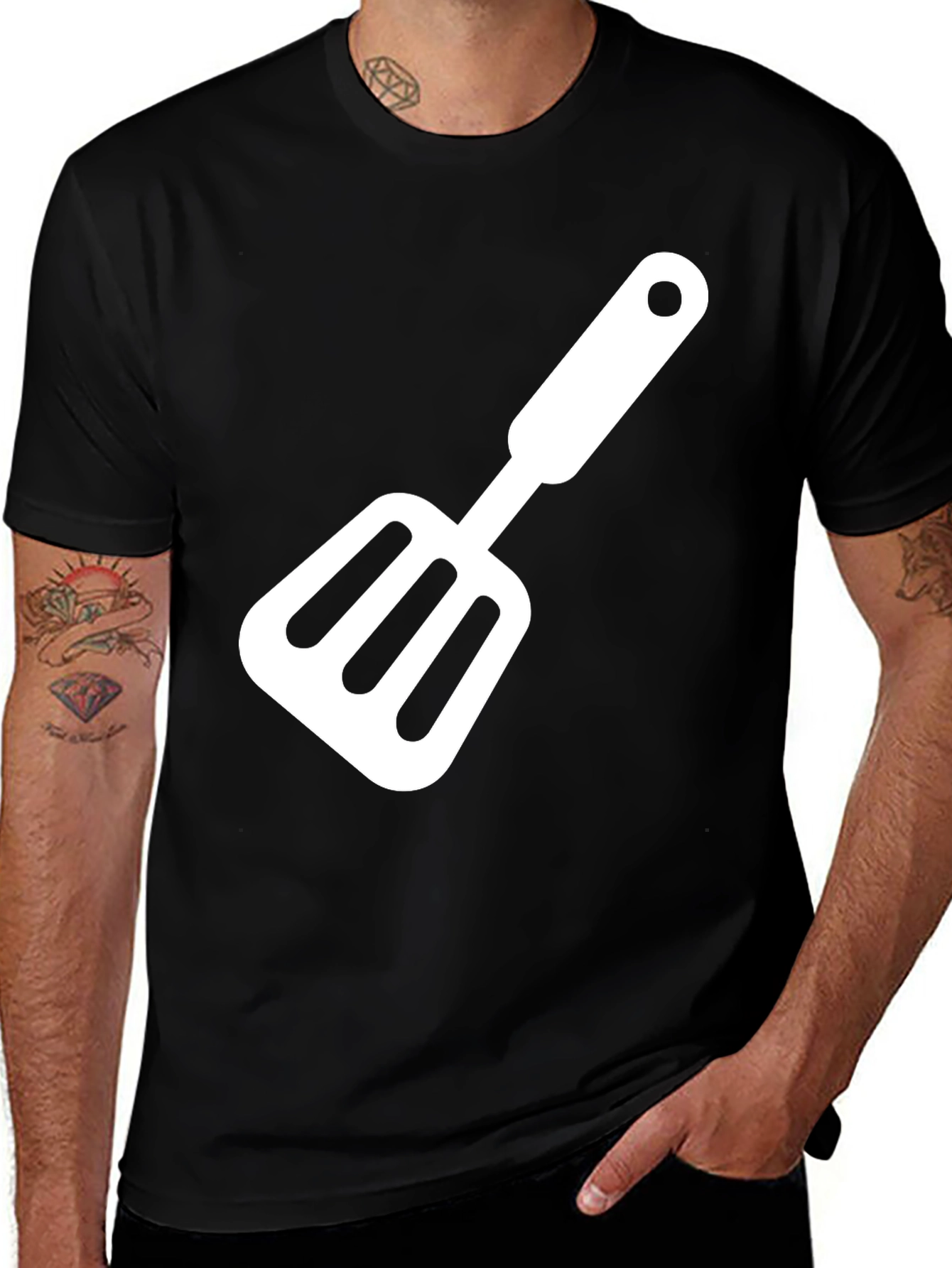 Variant 15 of Chef's Spatula T-Shirt - Culinary Cookout Tee