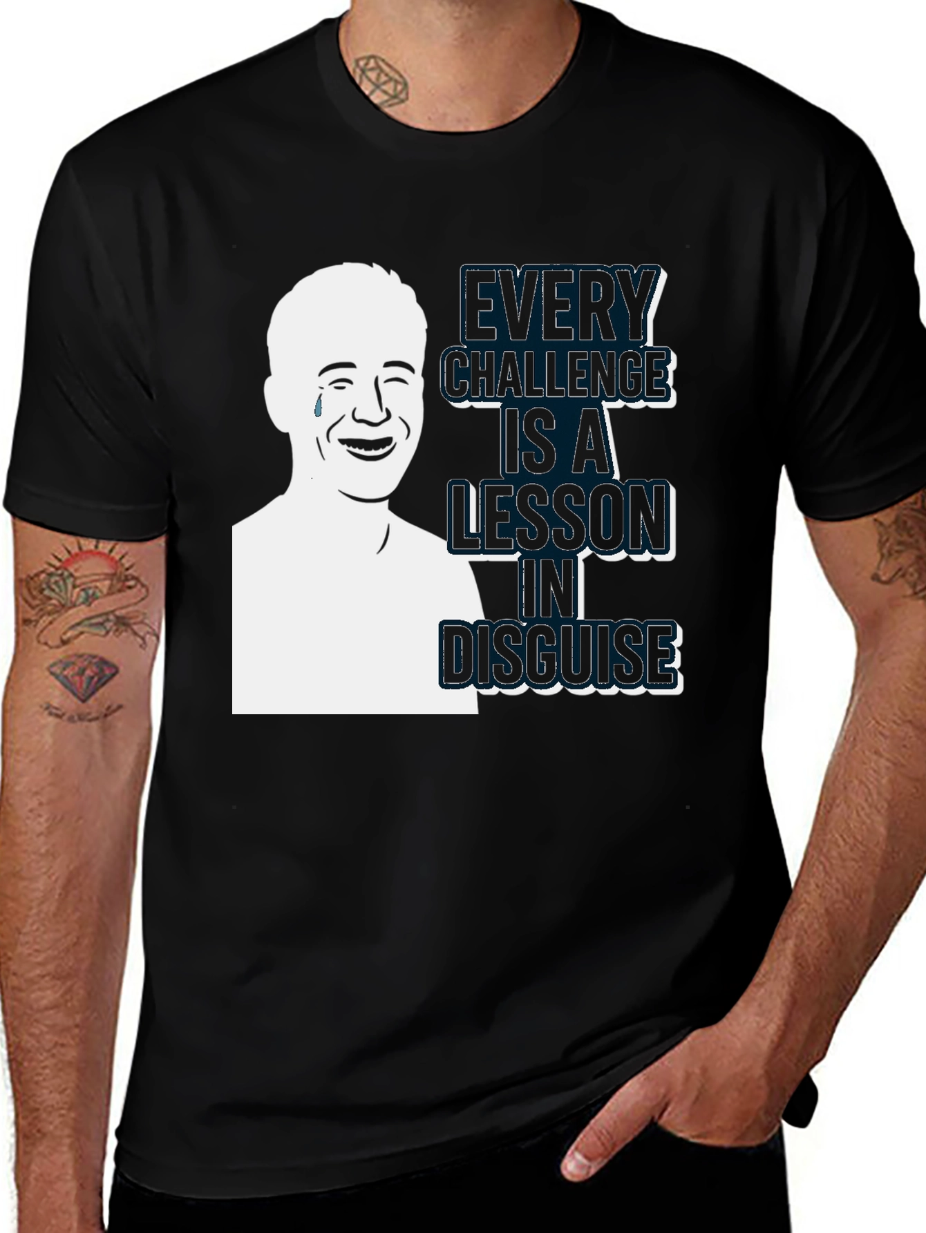 Variant 13 of Every Challenge is a Lesson Graphic T-Shirt