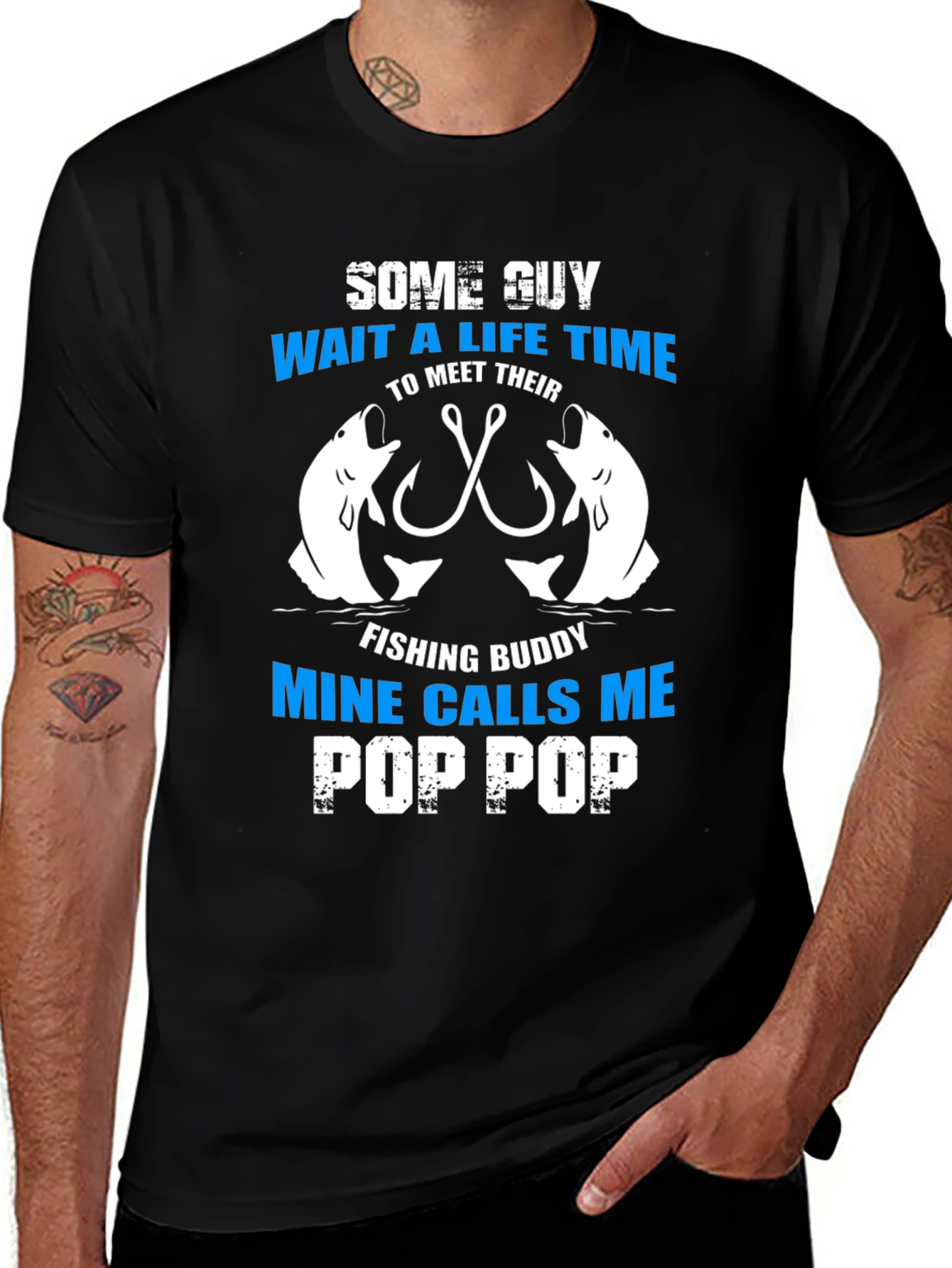 Variant 7 of Fishing Buddy Pop Pop T-Shirt