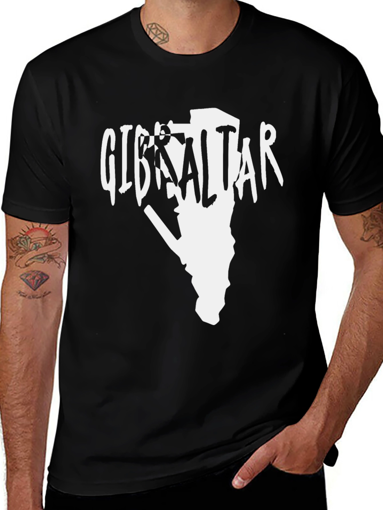 Gibraltar Rock T-Shirt - Island Pride Tee