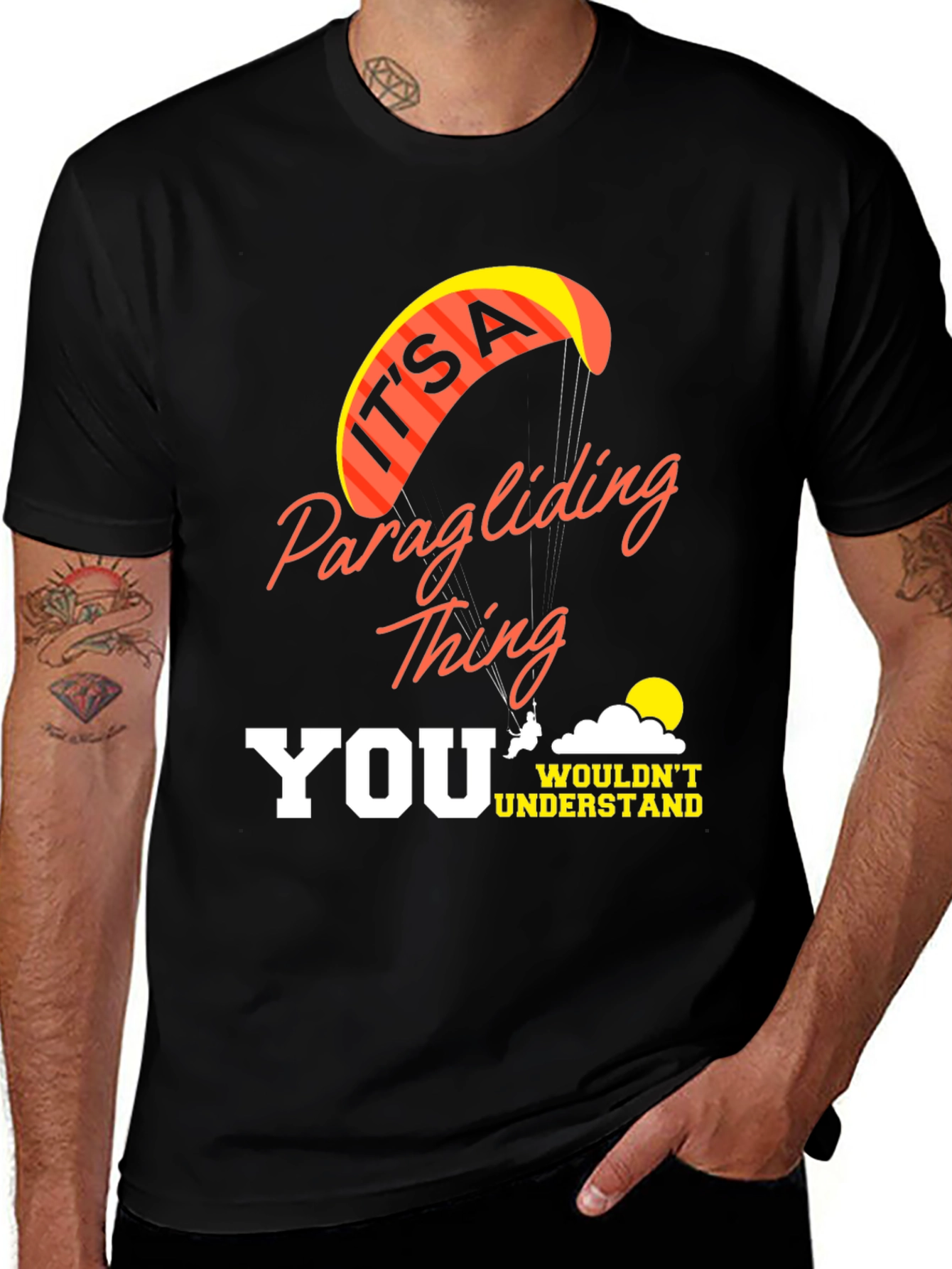 Variant 13 of Paragliding Thing T-Shirt