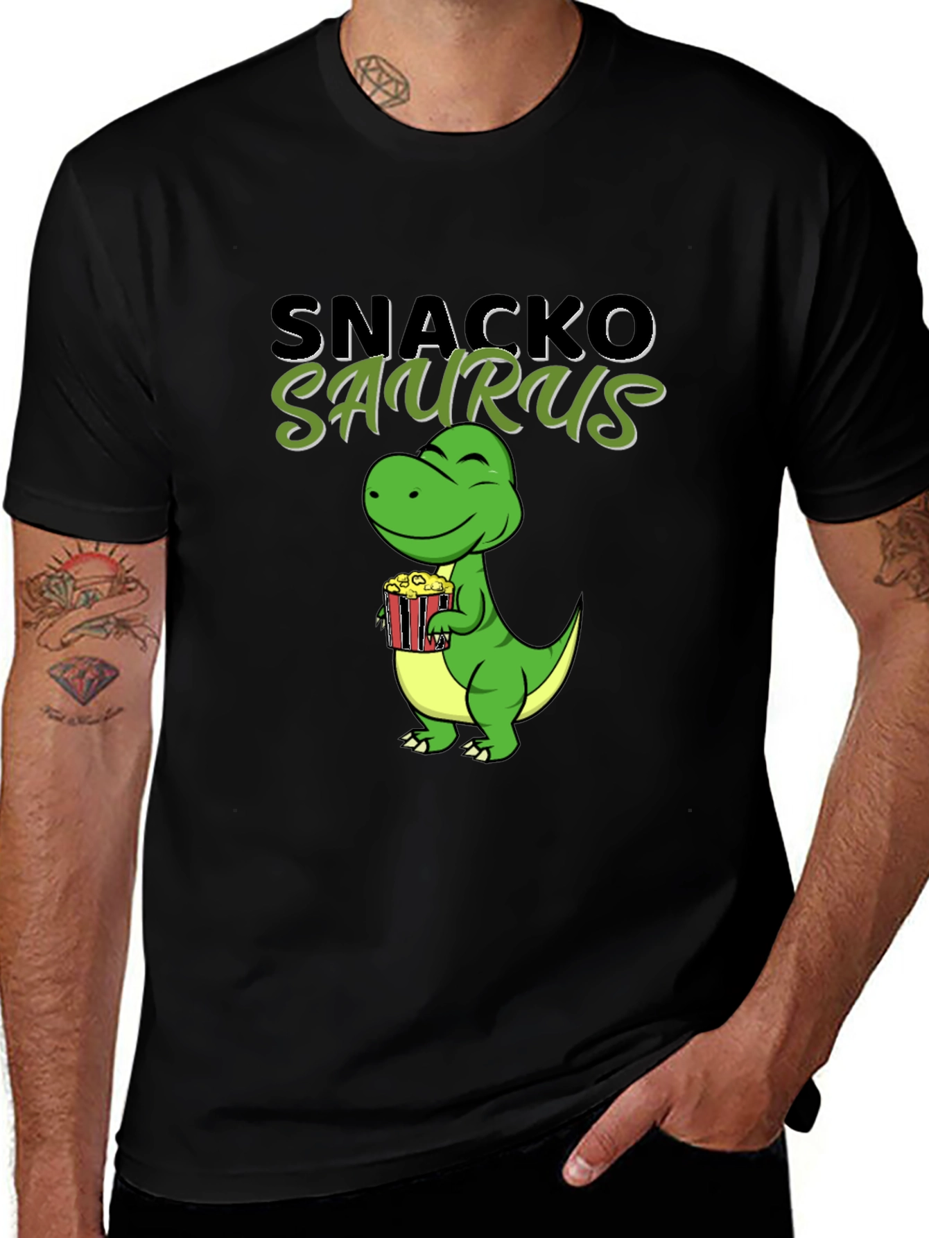 Variant 17 of Snackosaurus Graphic Tee
