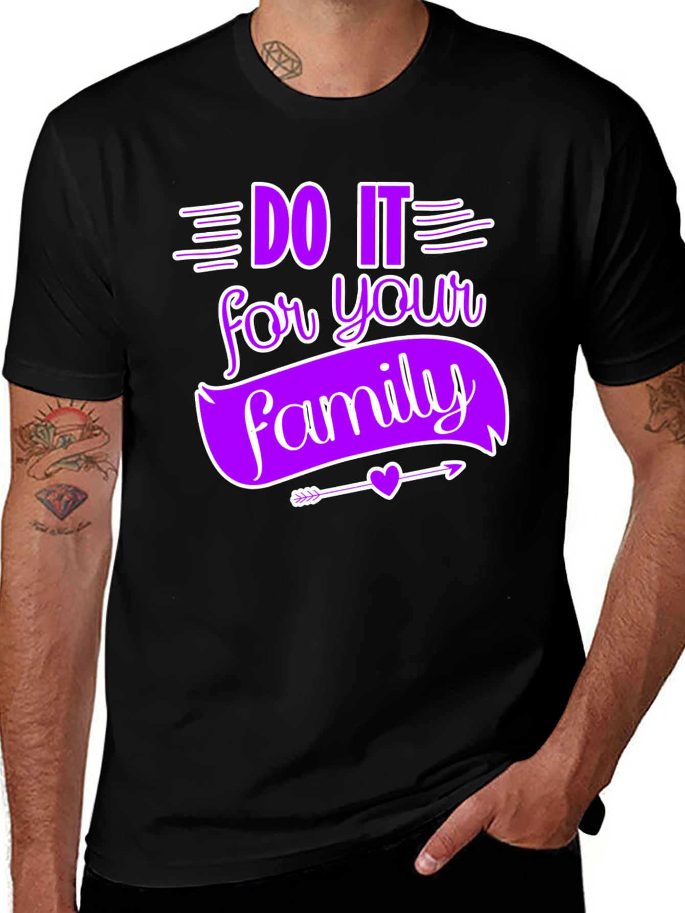 Variant 19 of Do it for Your Family T-Shirt