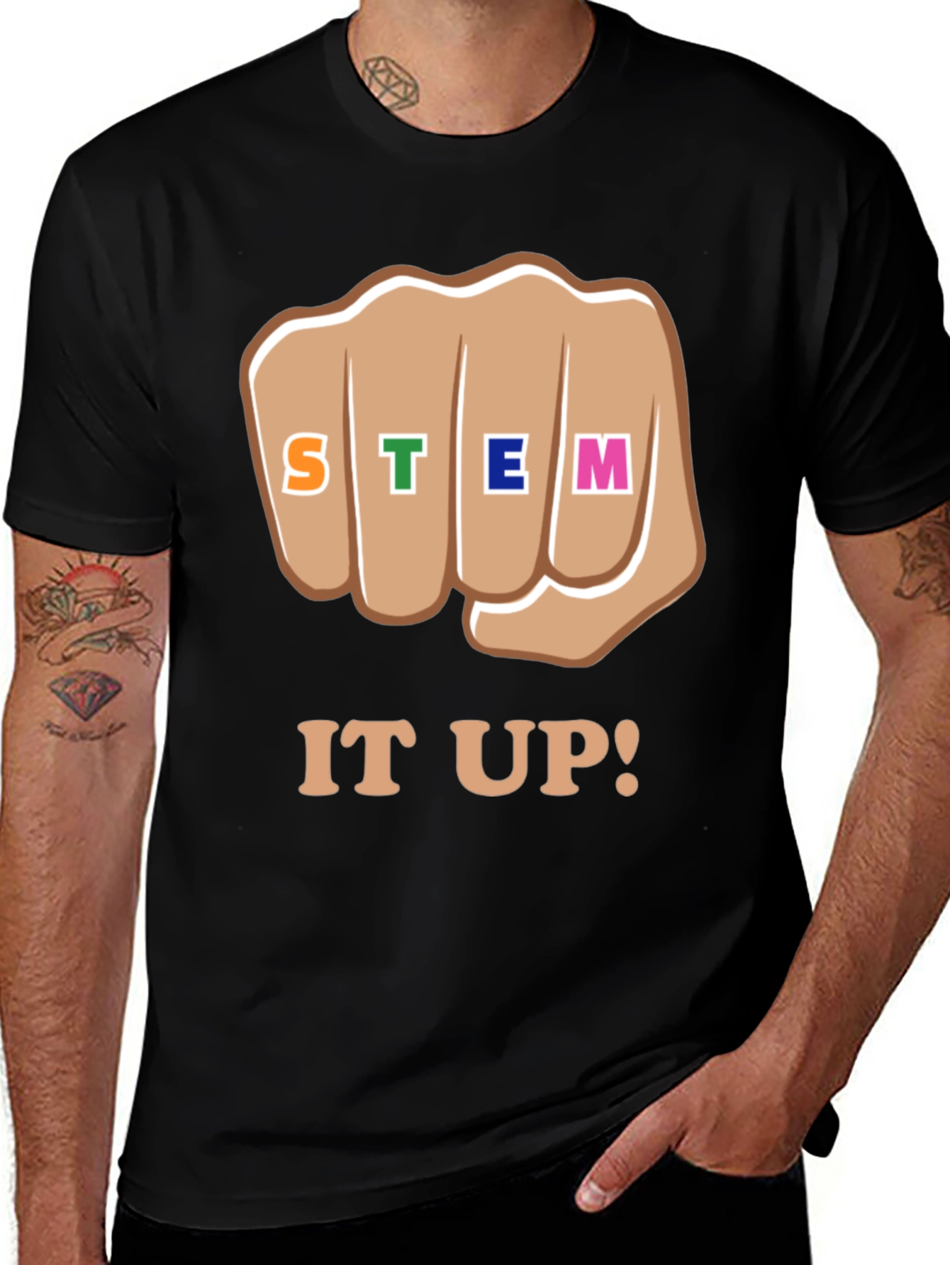STEM It Up T-Shirt - Science, Technology, Engineering, Math Tee