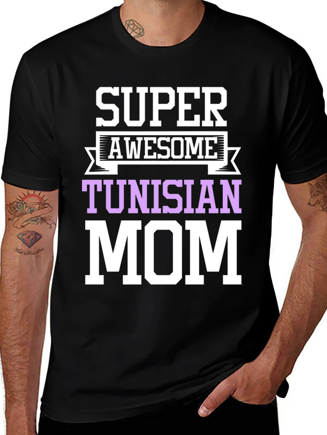 Super Awesome Tunisian Mom T-Shirt