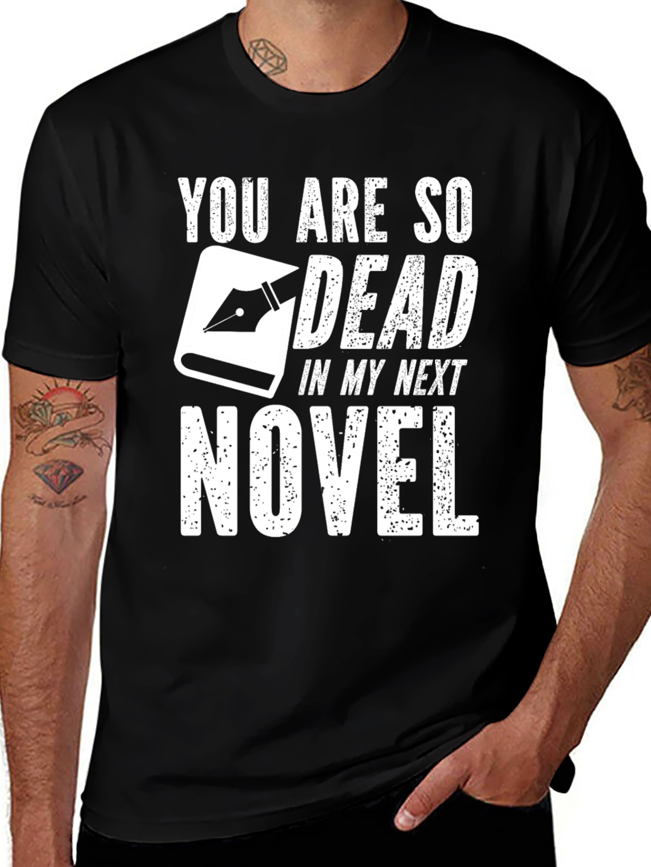 Variant 18 of You Are So Dead Novel T-Shirt
