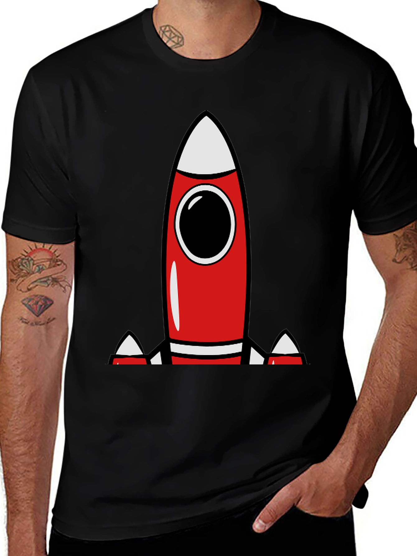 Variant 20 of Rocket T-Shirt - Blast Off in Style!