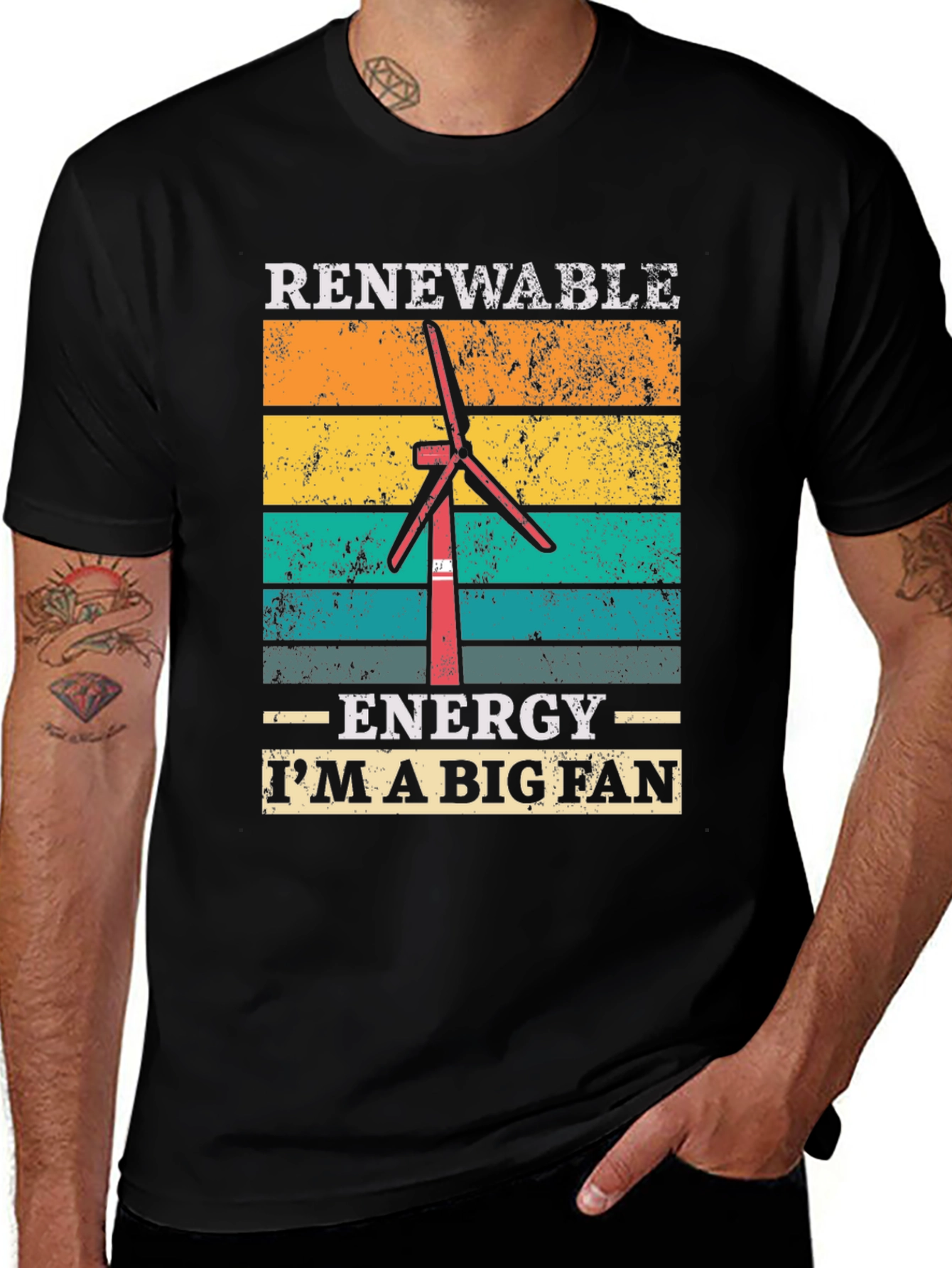 Renewable Energy I'm A Big Fan T-Shirt