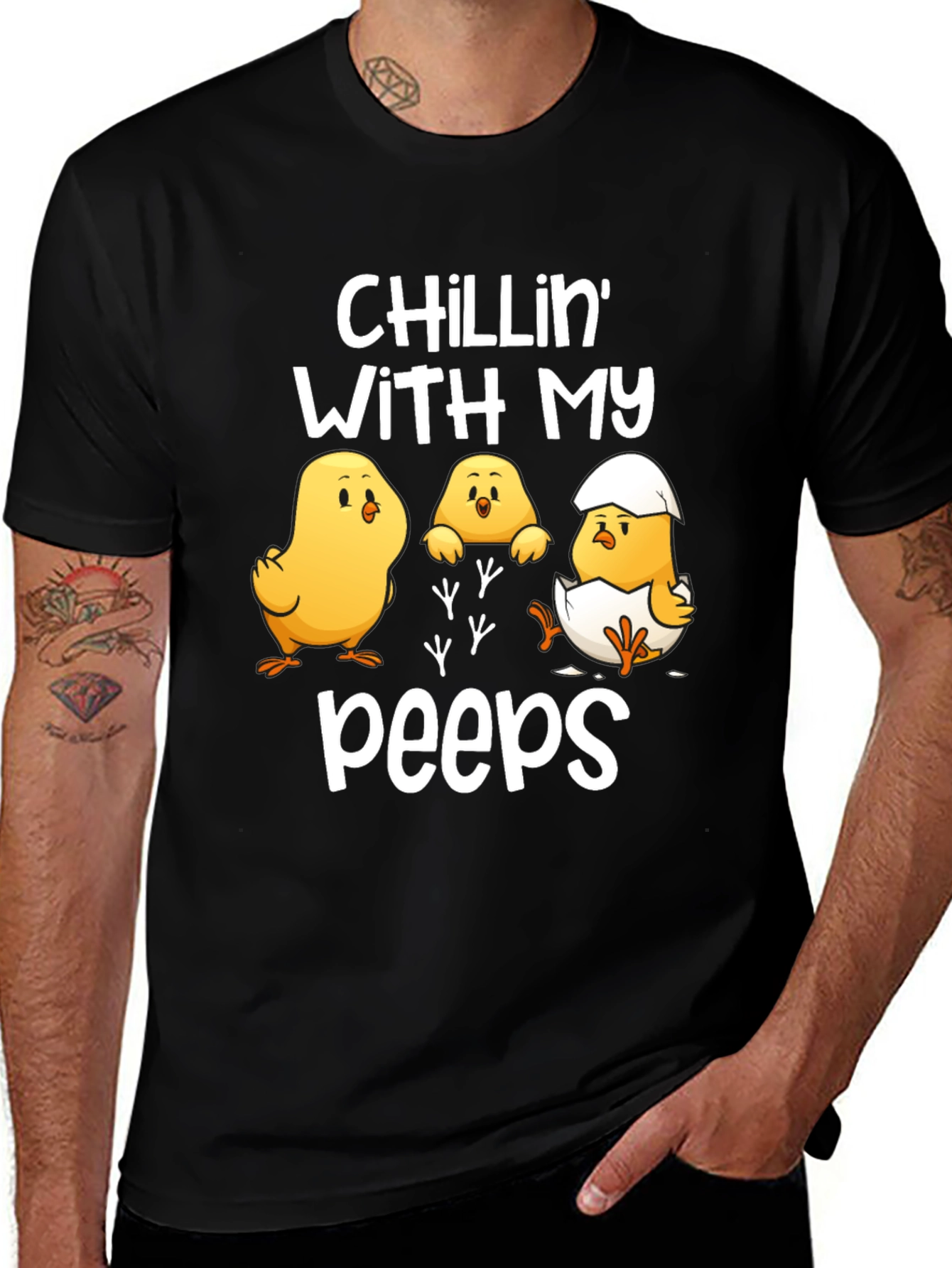 Chillin' with My Peeps Easter T-Shirt