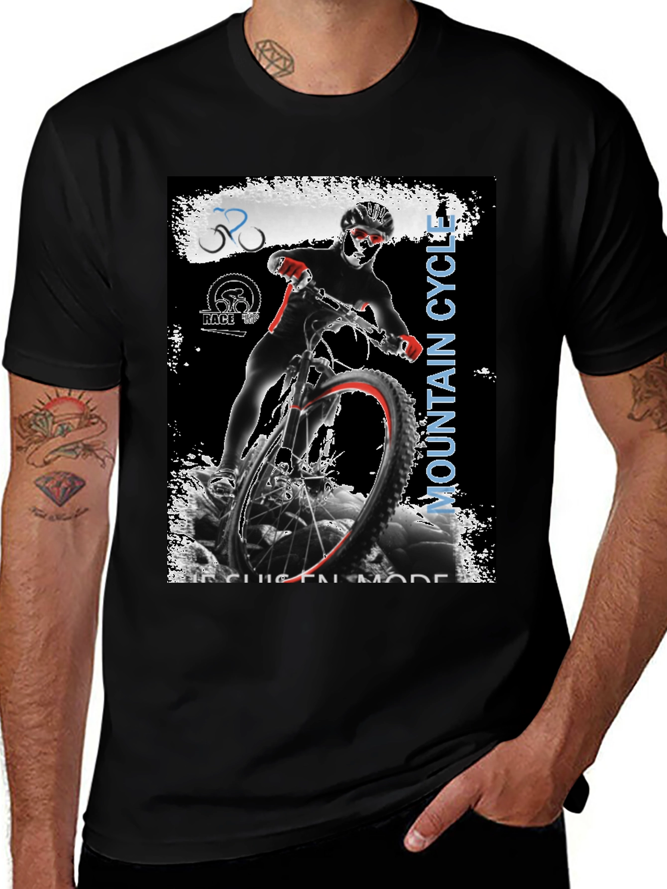 Variant 2 of Mountain Cycling T-Shirt