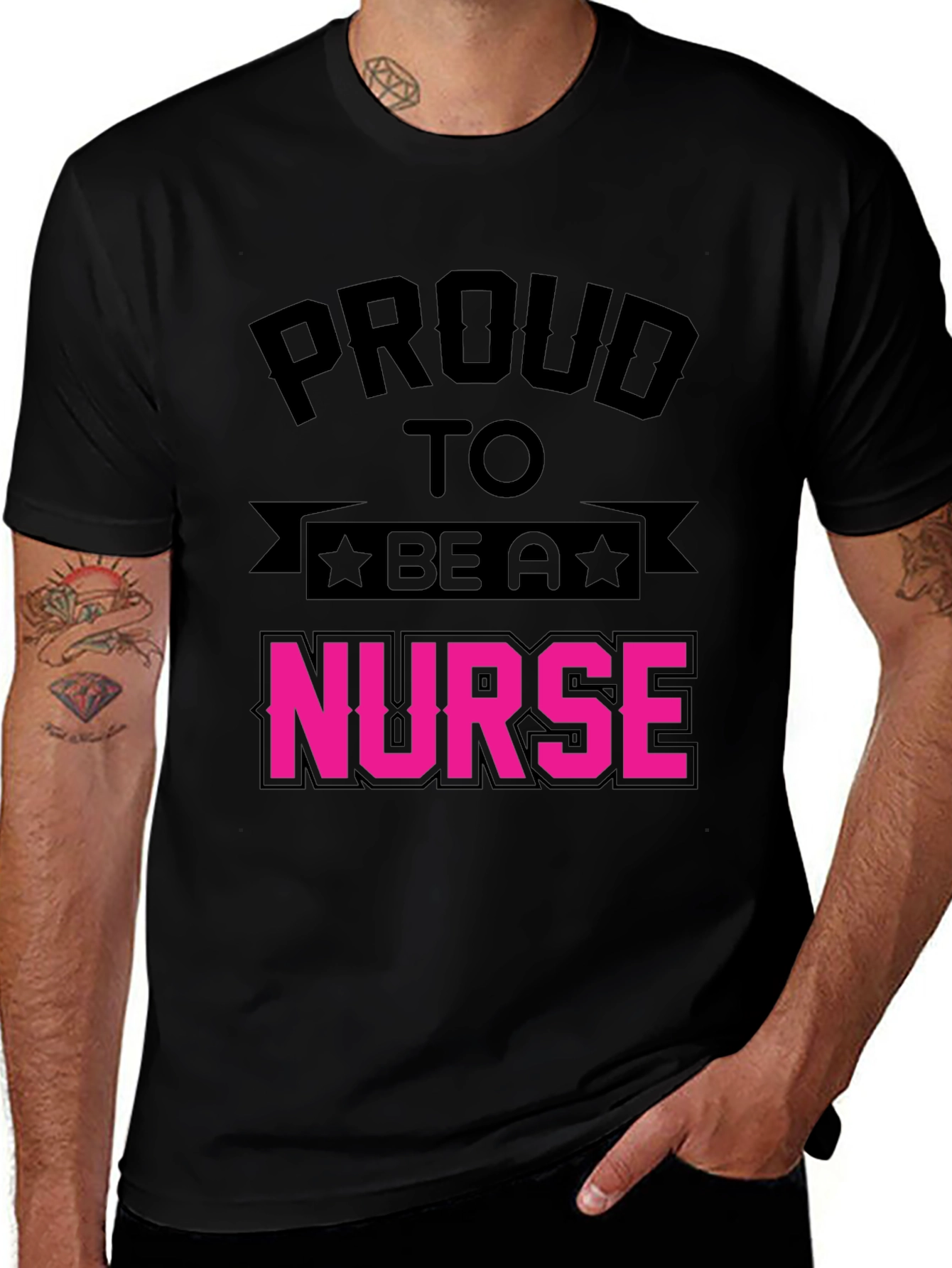 Variant 5 of Proud to be a Nurse T-Shirt