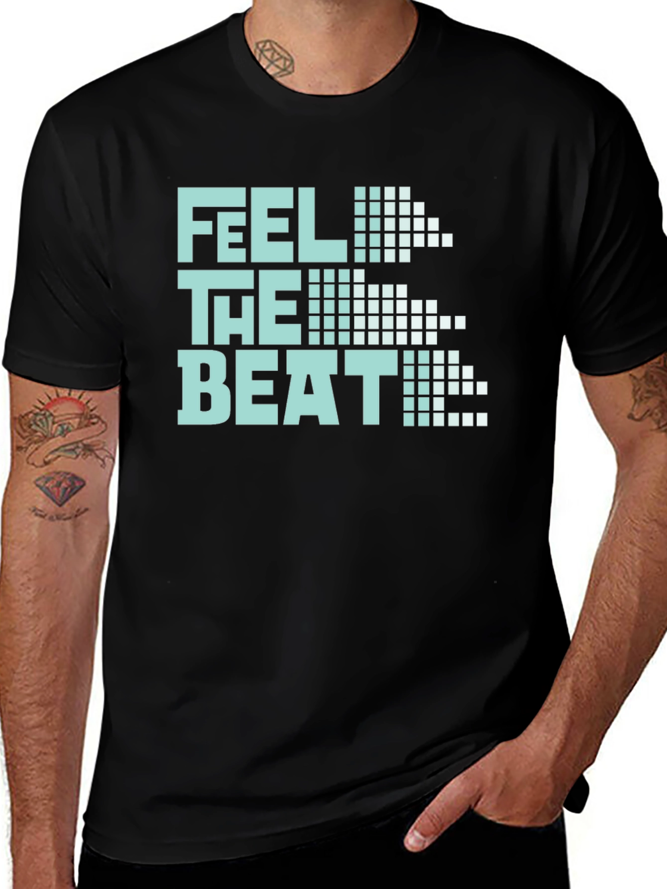 Variant 14 of Feel The Beat Graphic Tee
