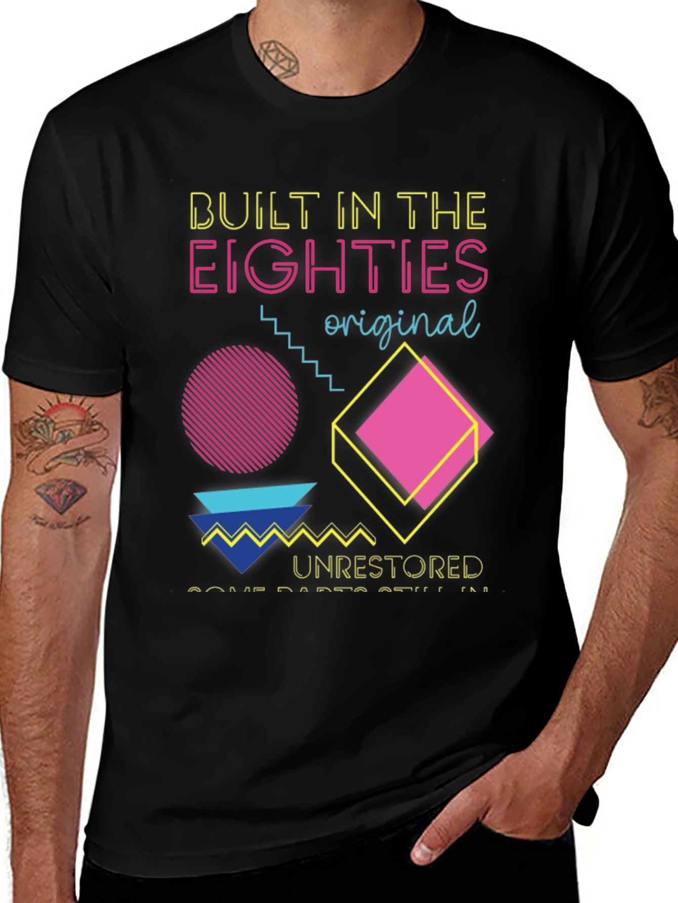 Variant 22 of Built In The Eighties Graphic Tee